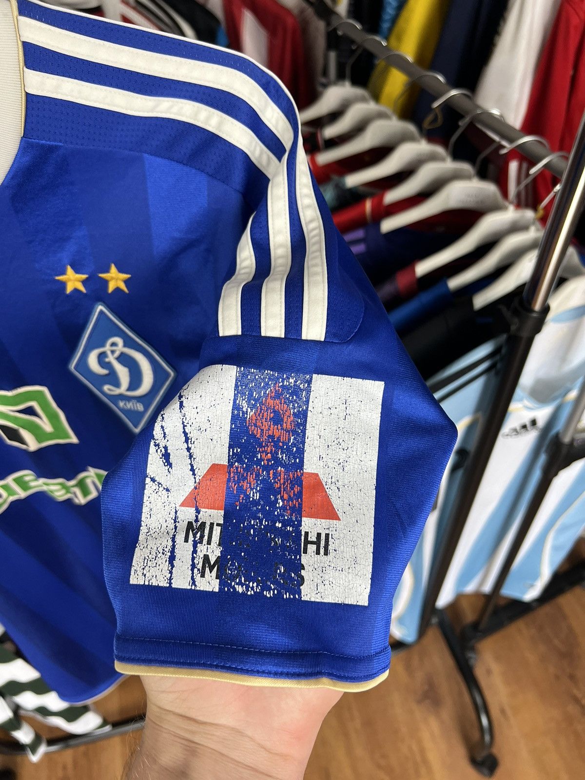 Adidas Jersey Adidas Dynamo Kyiv 2011/12 Roman Eremenko #23 Size US M / EU 48-50 / 2 - 6 Thumbnail