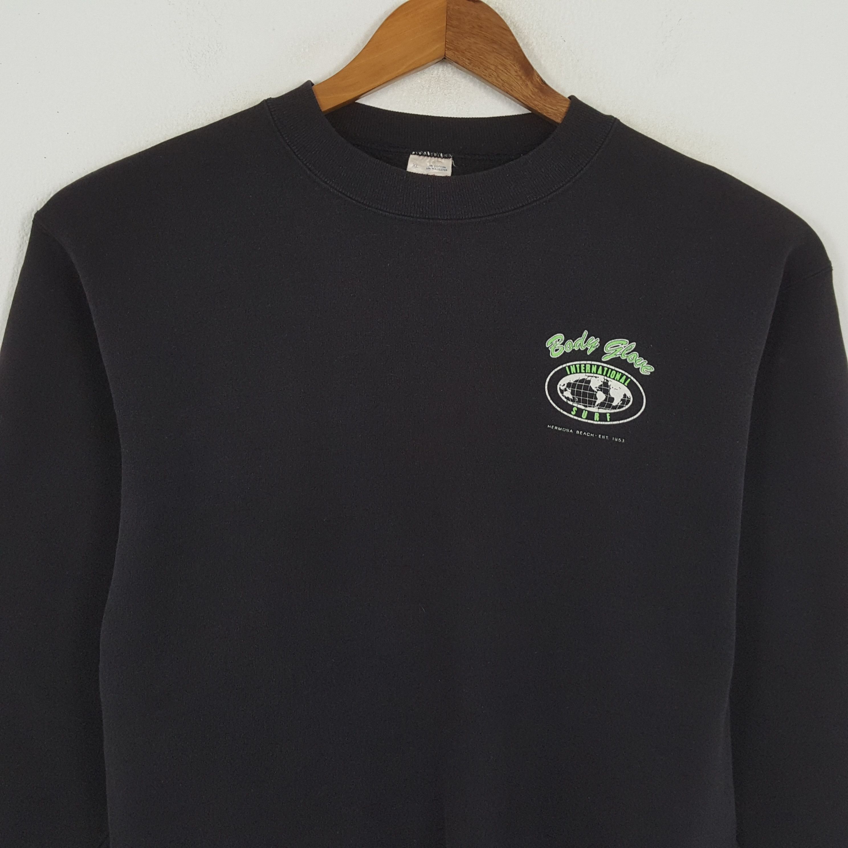 Body Glove × Vintage Vintage BODY GLOVES American Surfing Style Sweatshirt Size US M / EU 48-50 / 2 - 4 Thumbnail
