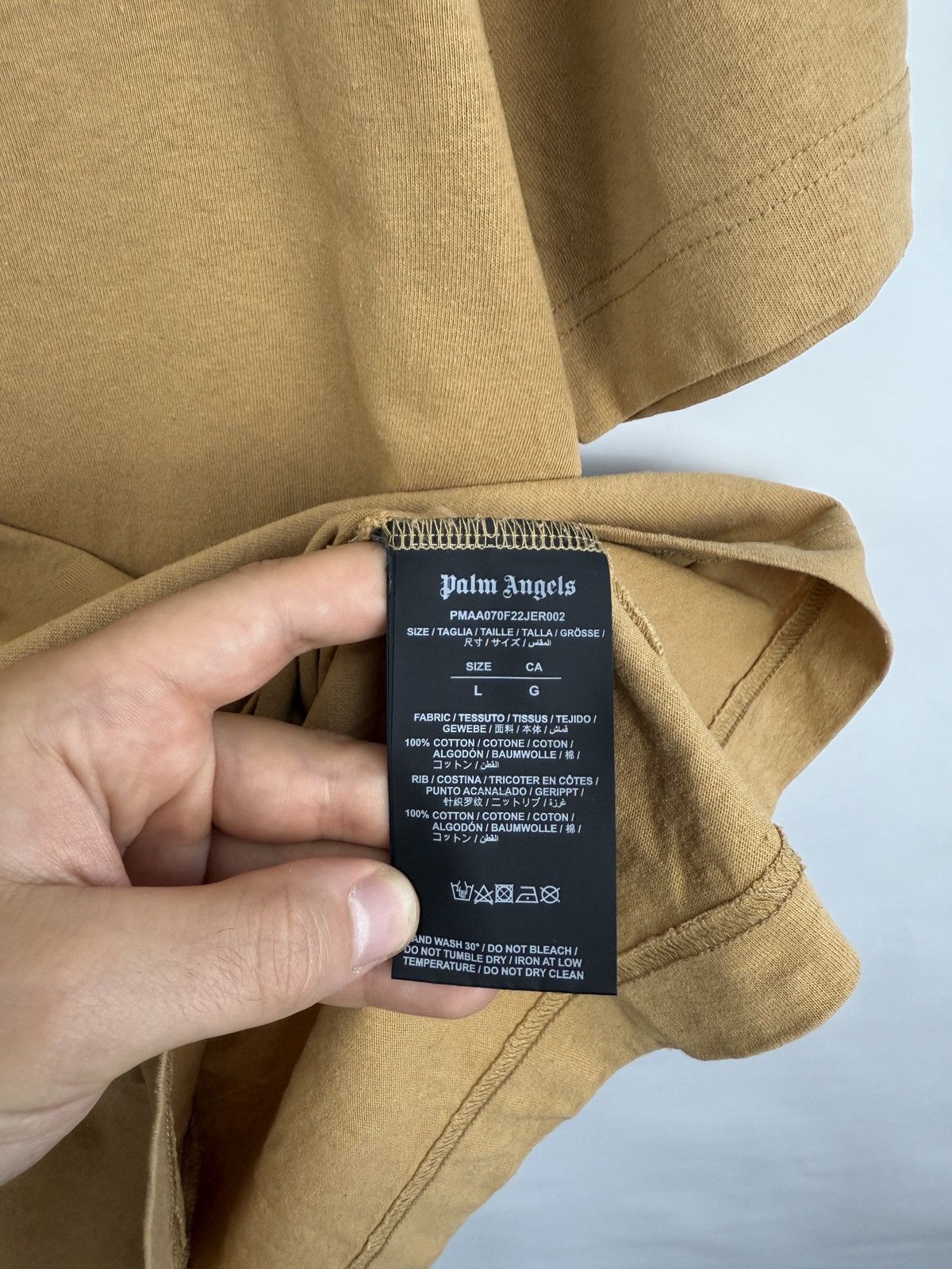 Palm Angels 🇺🇸 Palm Angels Luxury T-Shirt Size US L / EU 52-54 / 3 - 8 Thumbnail