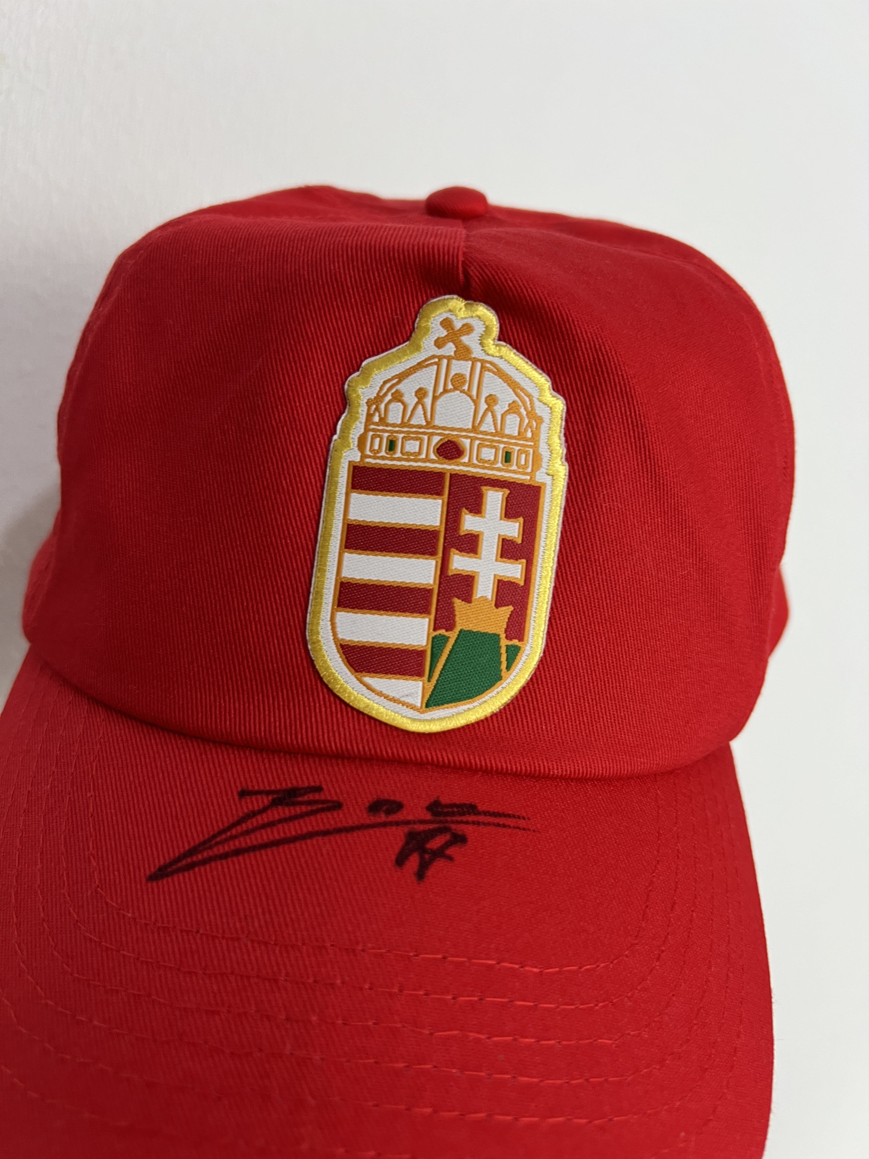 Vintage Hungary Football Cap Signed by Bolla Hat Snapback One Size Size ONE SIZE - 4 Thumbnail