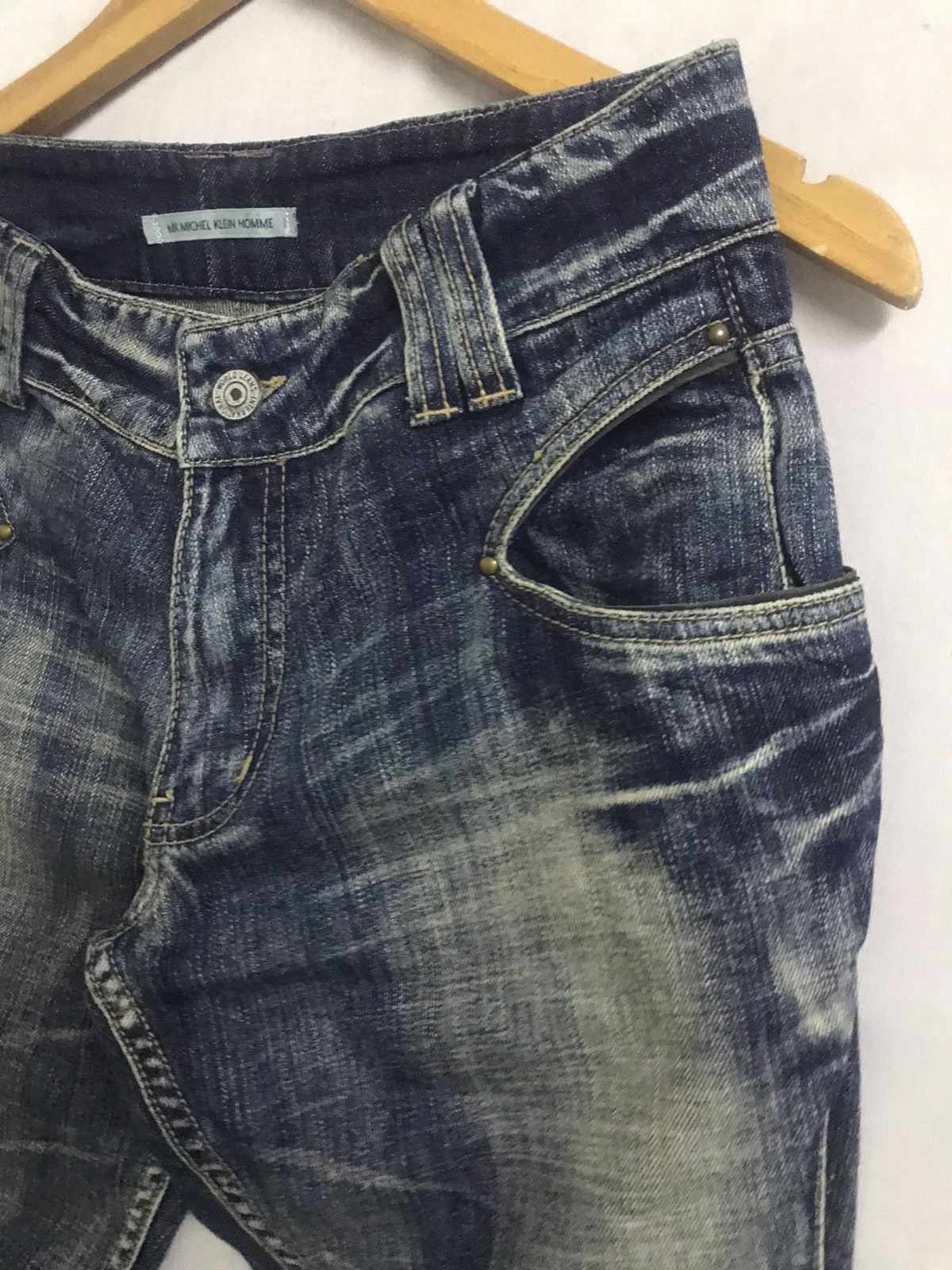 14th Addiction 🔸MK MICHAEL KLEIN HOMME- Flare Jeans🔸 Size US 28 / EU 44 - 4 Thumbnail