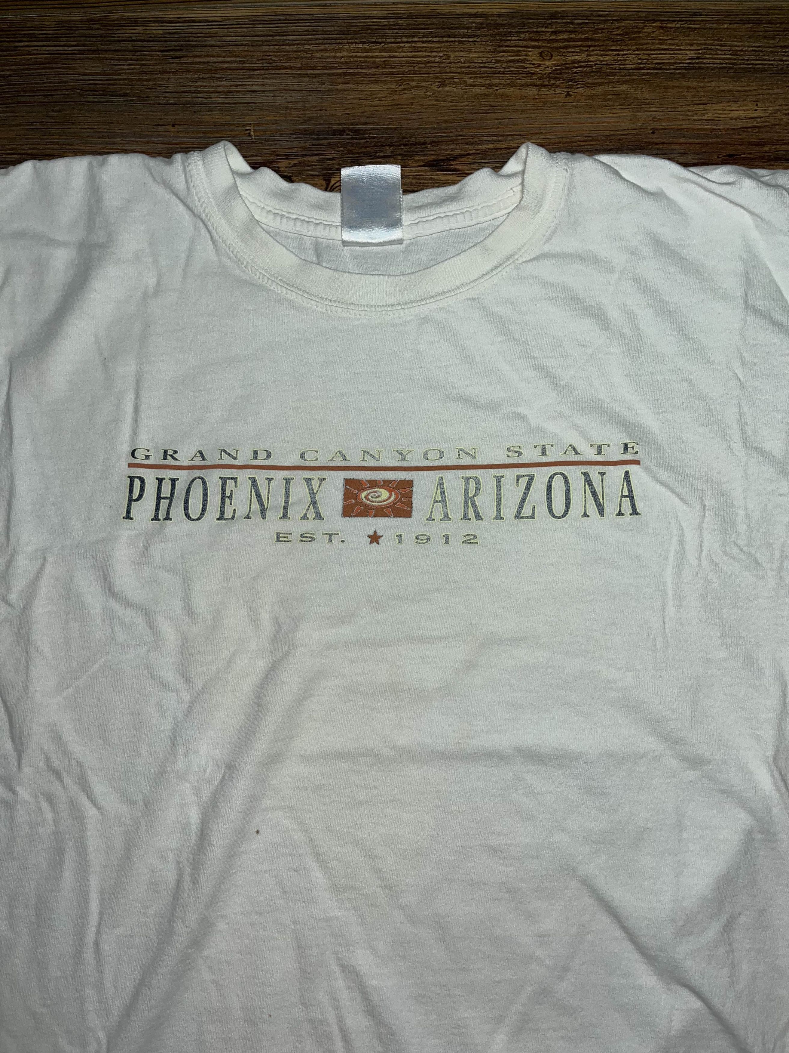 Arizona Jean Co. × Gildan × Vintage 90s Grand Canyon Phoenix, Arizona State Shirt Size US L / EU 52-54 / 3 - 2 Thumbnail