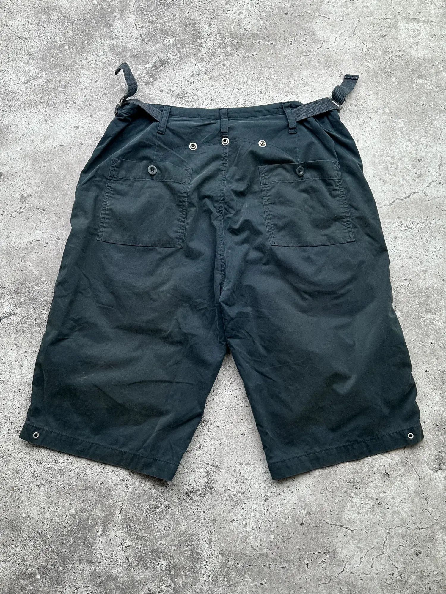 Vintage Cargo Sun Faded Shorts C592(V443)