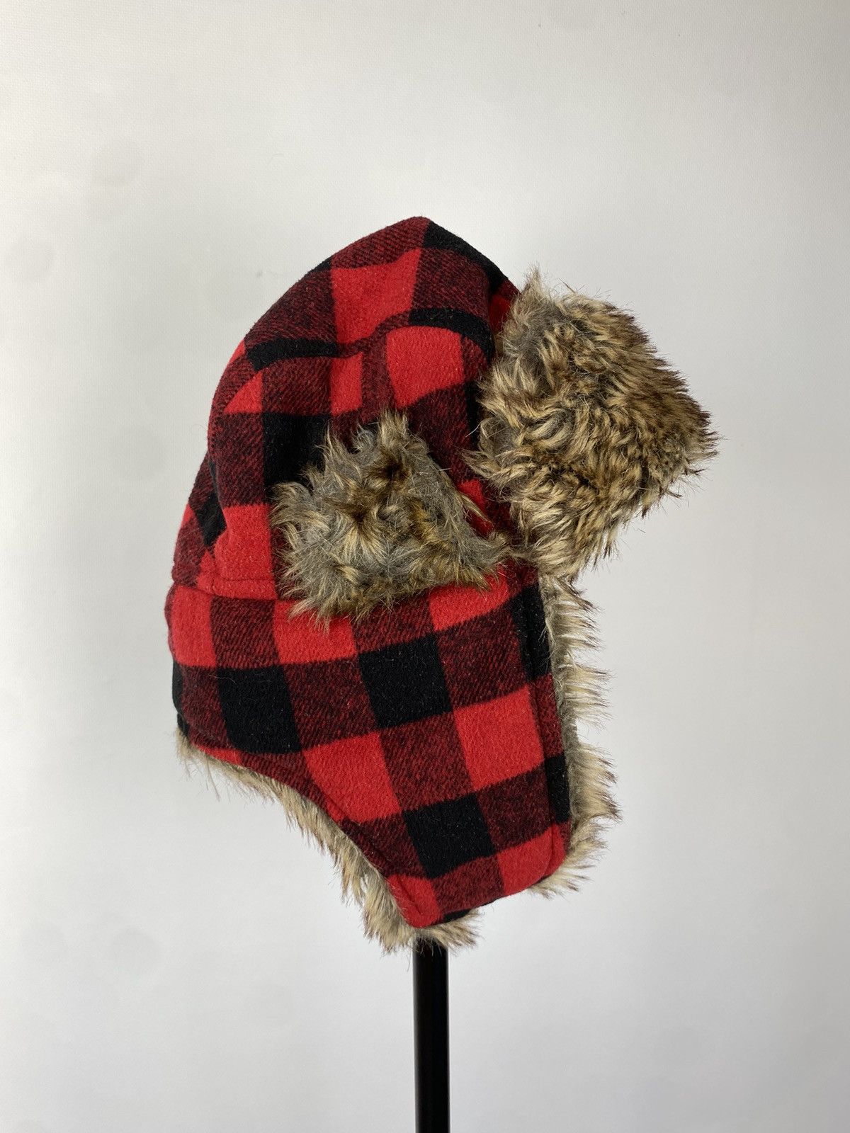 Japanese Brand × Vintage Y2K HYPE FUZZY MOHAIRE AVIATOR USSR USHANKA HAT bubble Size ONE SIZE - 5 Thumbnail