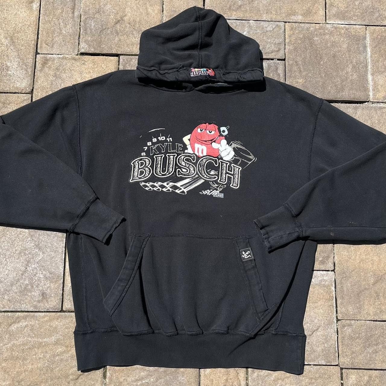 Chase Authentics × NASCAR × Vintage Vintage Chase Authentics NASCAR M&M Racing Hoodie Sweatshirt Size US XXL / EU 58 / 5 - 1 Thumbnail