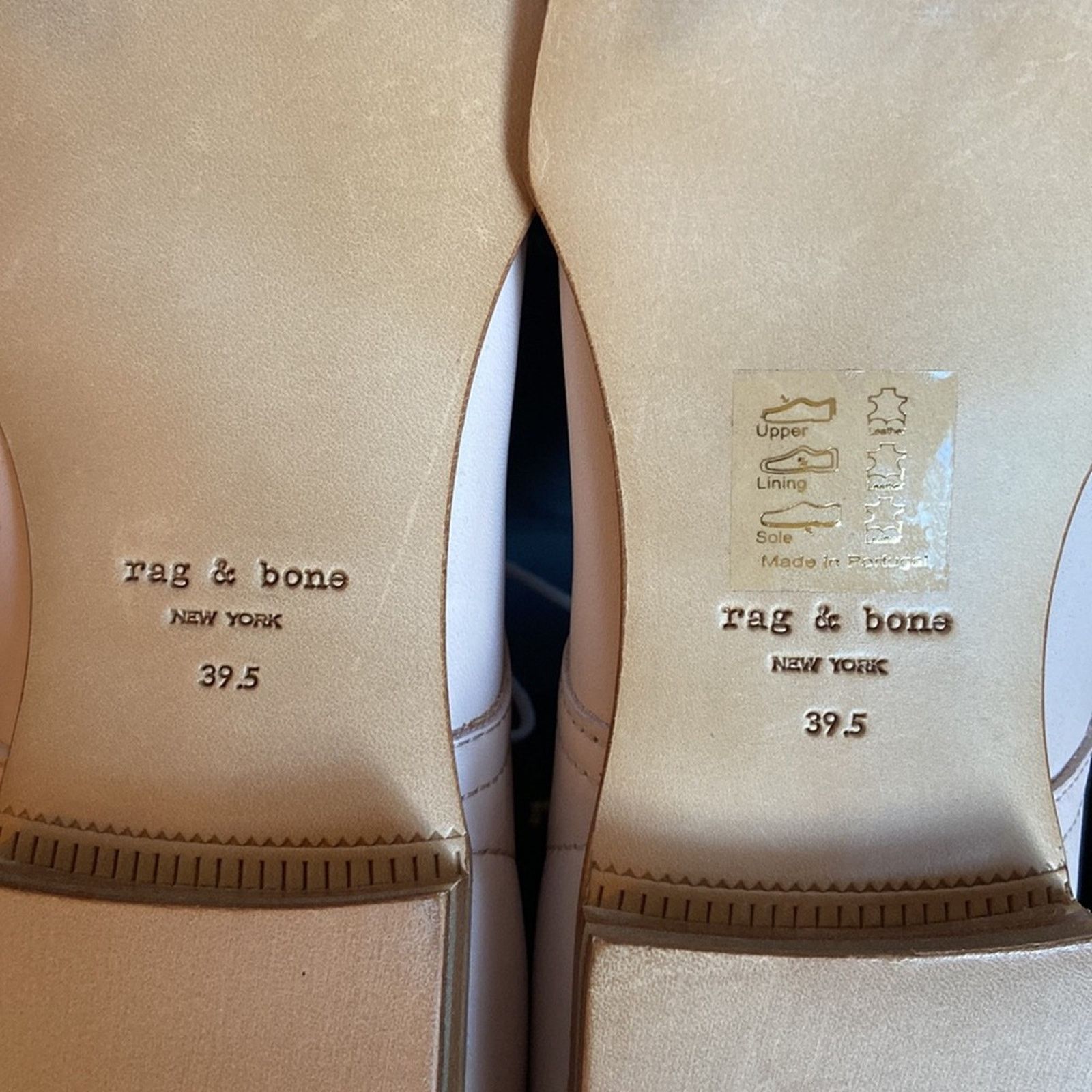 Rag & Bone NEW! rag & bone AUDREY 39.5 9.5 Pink Leather Loafer Oxford Size US 9.5 / IT 39.5 - 16 Thumbnail