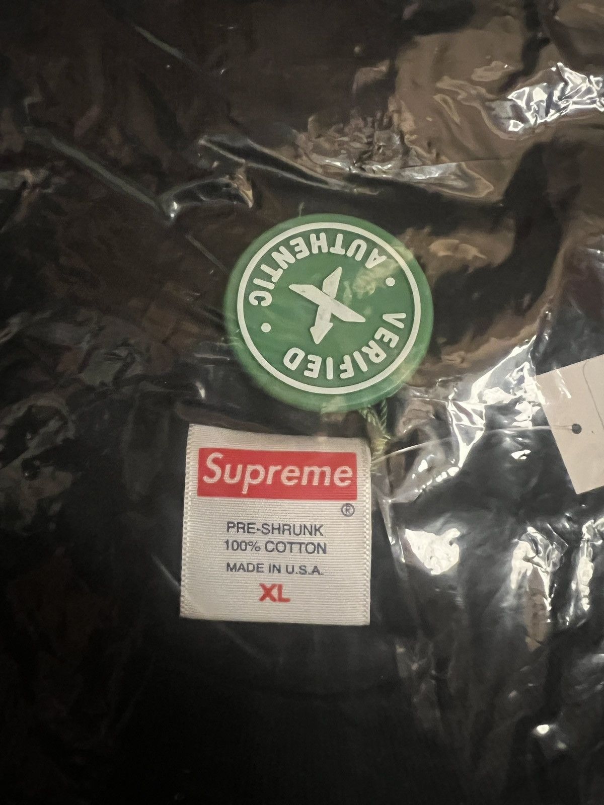 Supreme Supreme Shop Tee - Black Size US XL / EU 56 / 4 - 3 Thumbnail