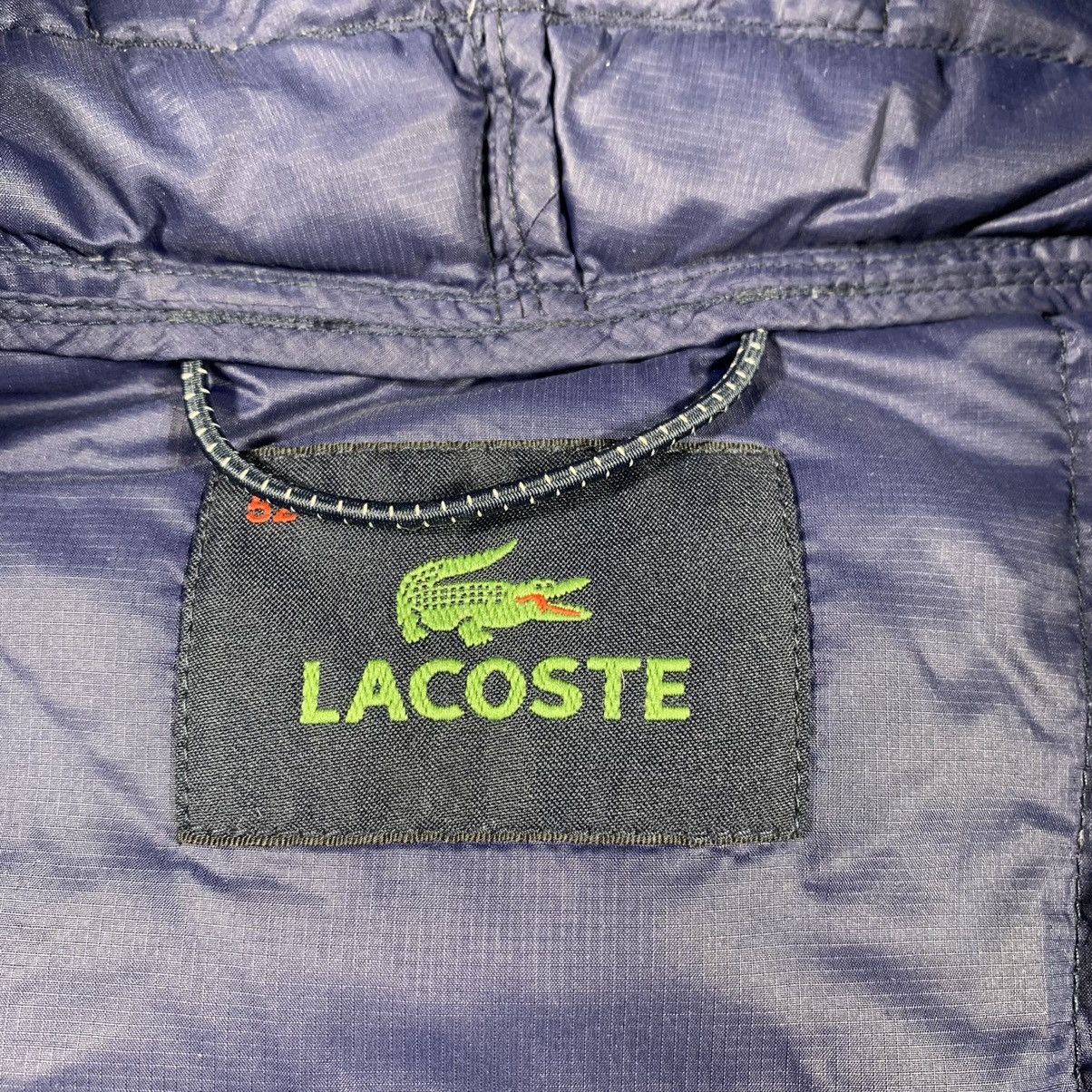 Lacoste × Vintage Lacoste Navy Down Jacket Hood Vintage Style Small Logo Size US L / EU 52-54 / 3 - 10 Thumbnail