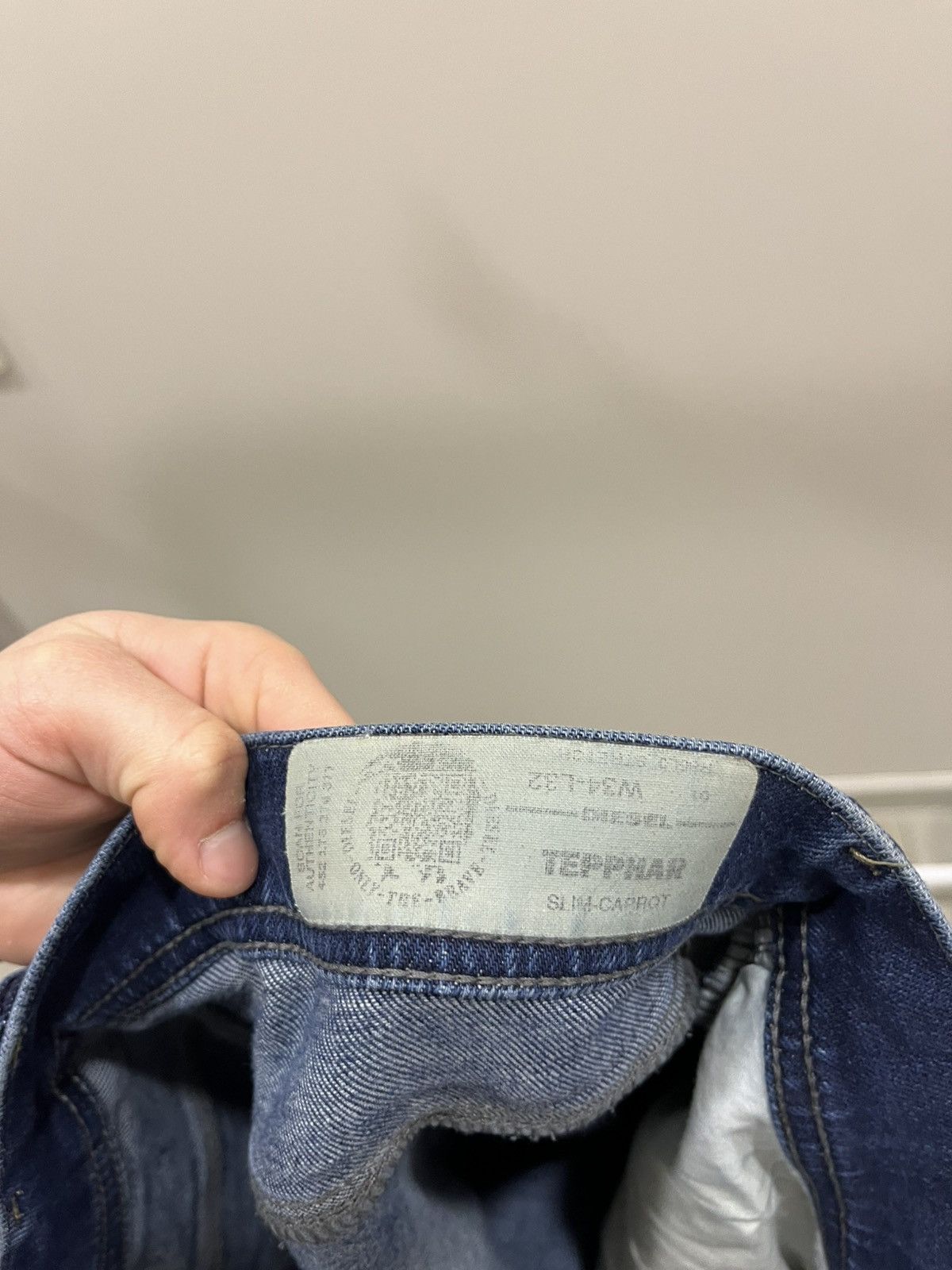 Diesel Vintage Denim Jeans Diesel Tepphar Y2K Size US 34 / EU 50 - 6 Thumbnail