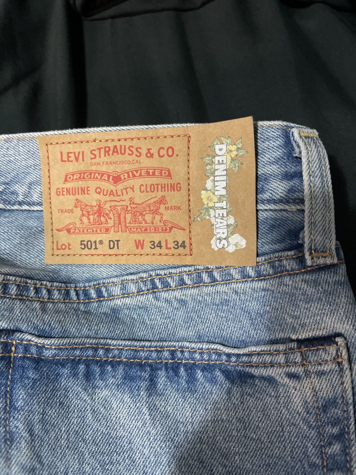 DENIM TEARS DENIM TEARS JEANS Size US 34 / EU 50 - 4 Thumbnail