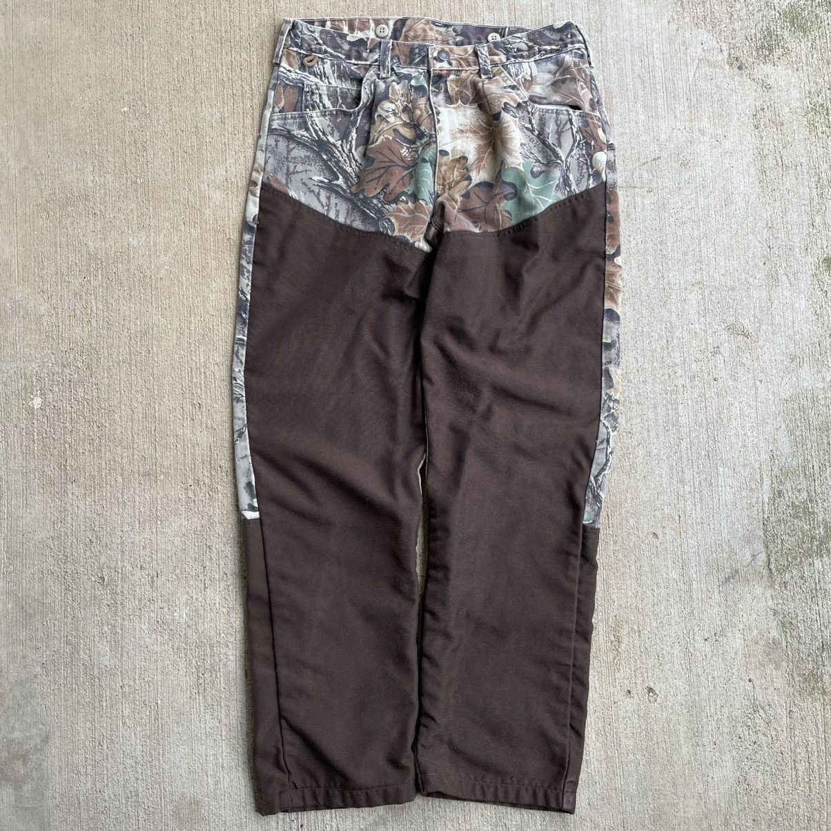 Wrangler Vintage Wrangler RealTree Camo Double Knee Jeans Mens 30x28 Size US 30 / EU 46 - 1 Thumbnail