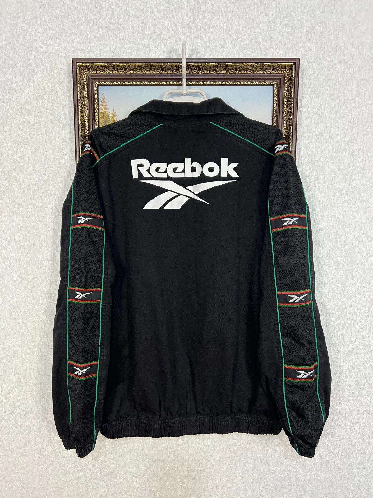 Reebok Vintage Reebok Wales Rugby Sweatshirt Mens Jacket Track Top Size US L / EU 52-54 / 3 - 6 Thumbnail