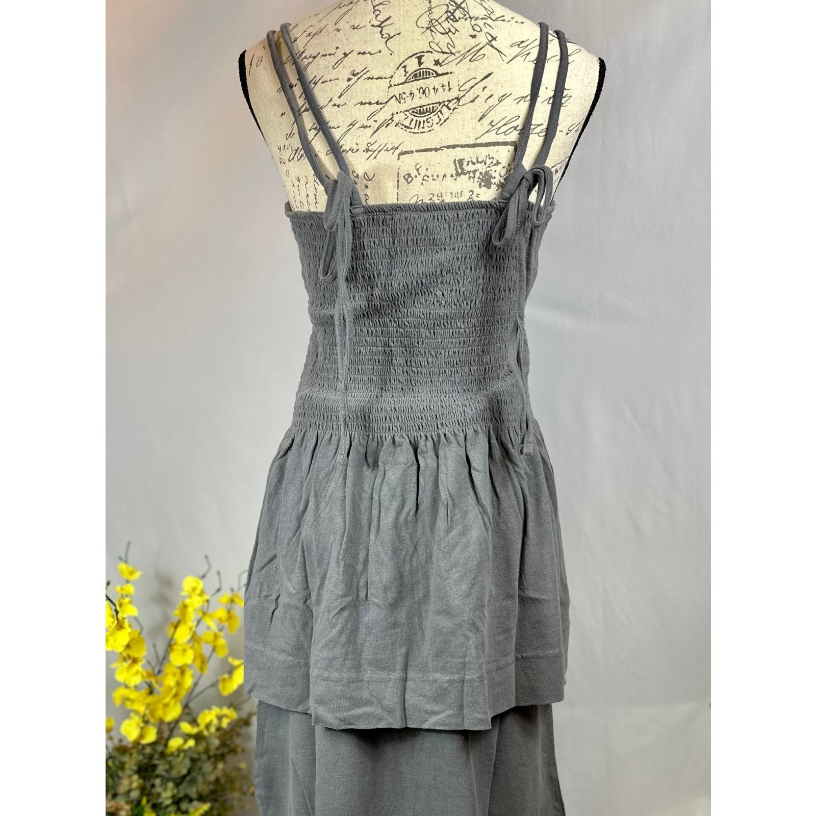 Free People Free People Goldie Skirt Set Elastic Bodice Smoked Pearls S Size 26" / US 2 / IT 38 - 14 Thumbnail