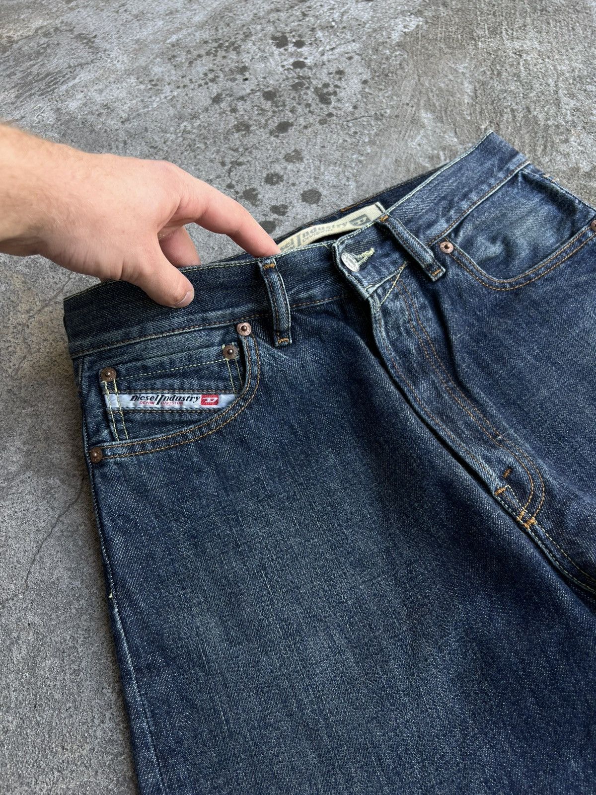 Diesel Crazy Vintage Diesel Japan Denim Jeans Wide Leg Hysteric Size US 30 / EU 46 - 5 Thumbnail