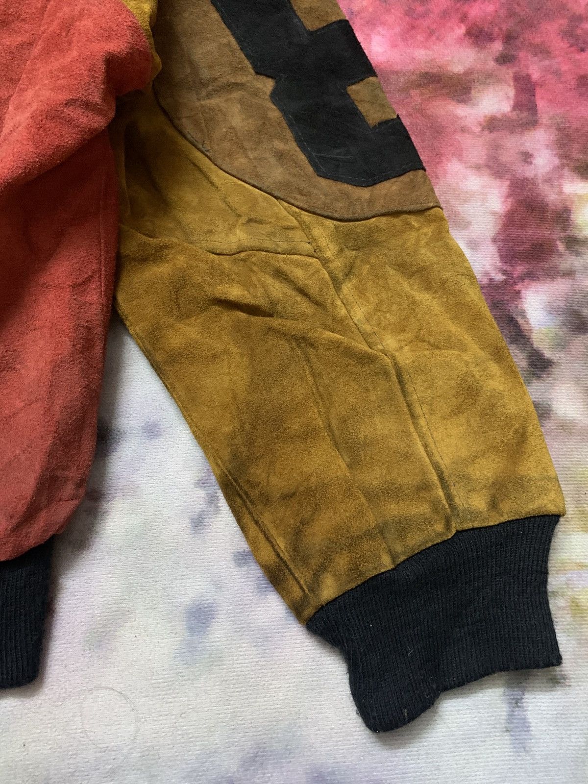 Leather Vintage Eight Ball Leather Suede Dirty Made in England Size US L / EU 52-54 / 3 - 12 Thumbnail