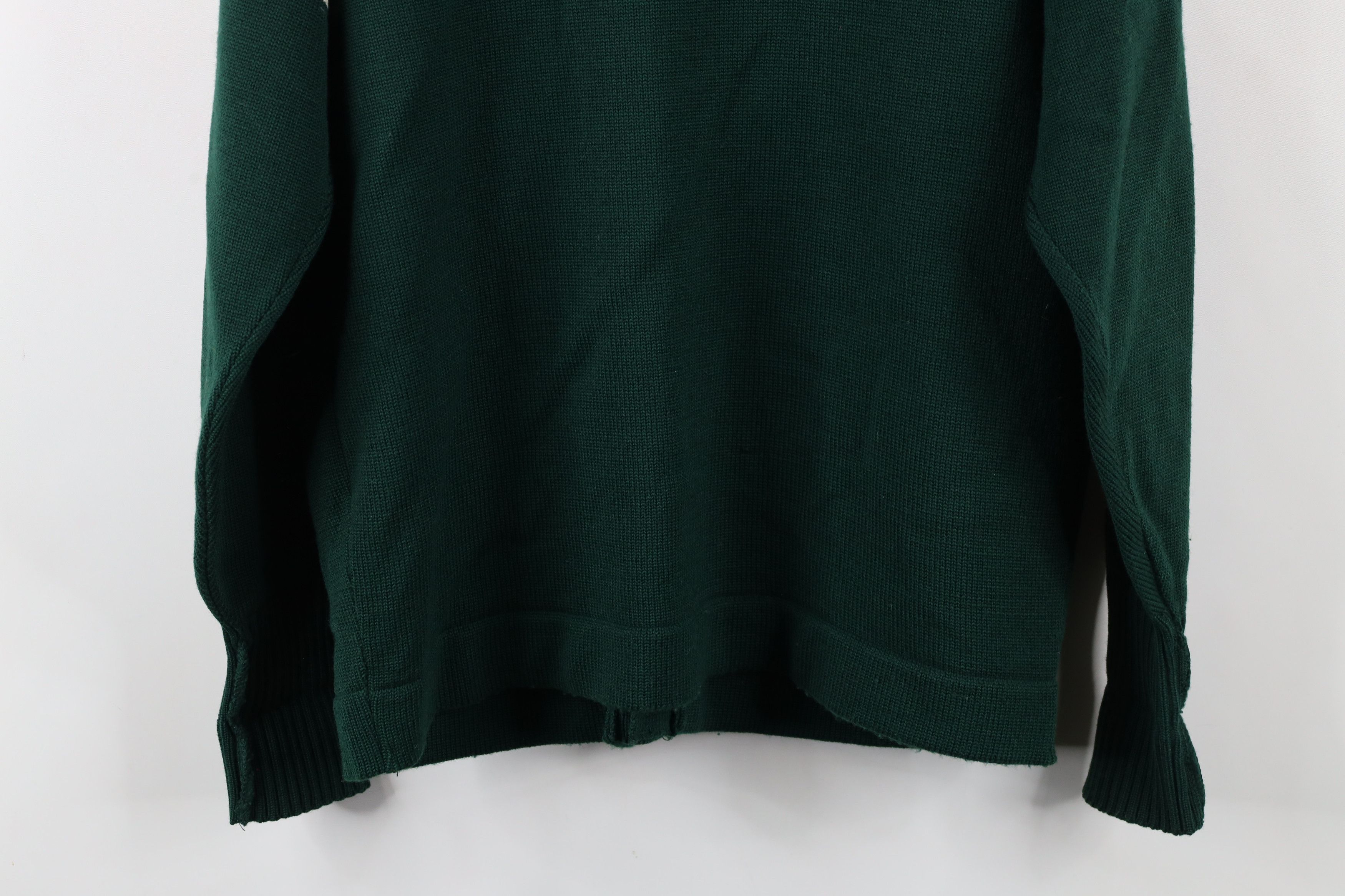 Vintage Vintage 90s Streetwear Varsity Letterman Cardigan Sweater Size US L / EU 52-54 / 3 - 14 Thumbnail