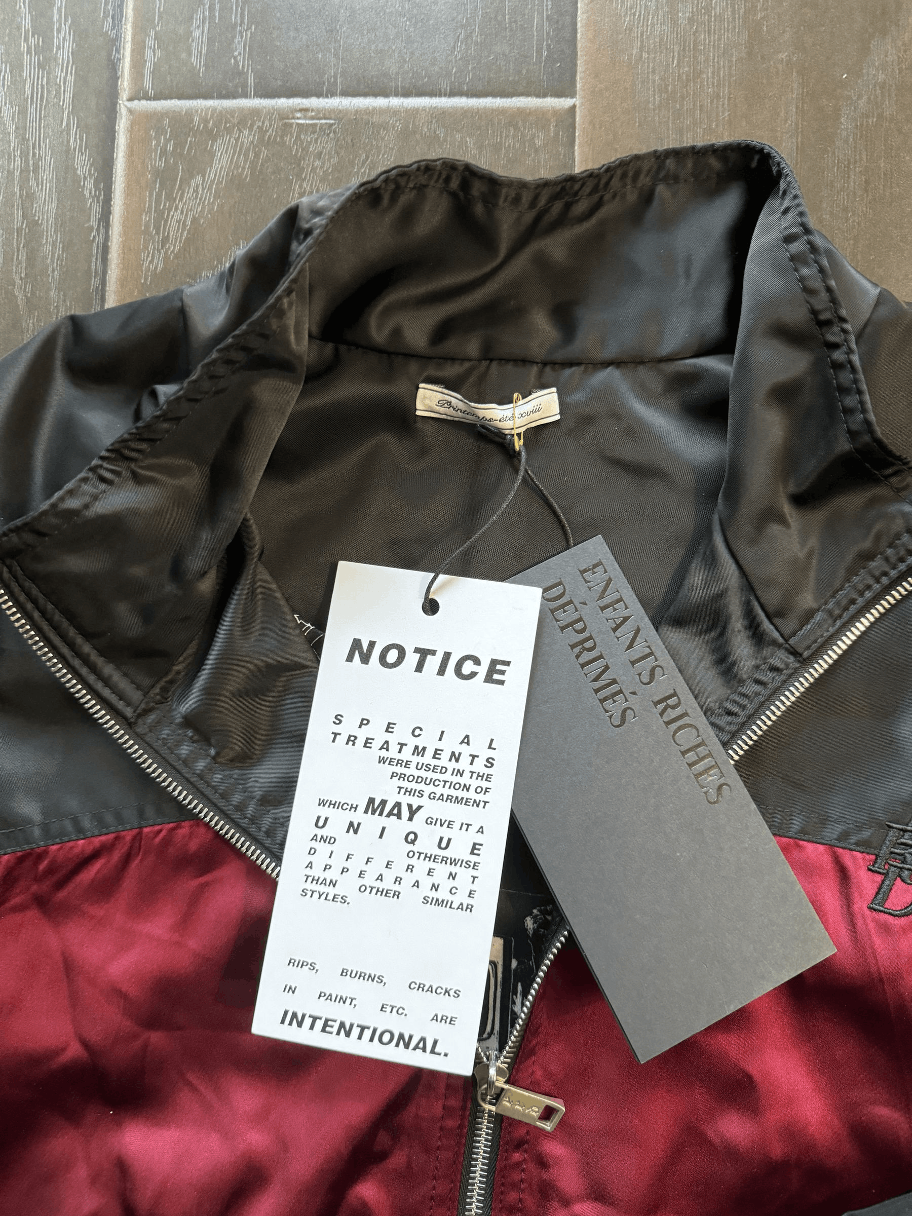 Enfants Riches Deprimes Enfants Riches Déprimés BurgBlack Baggy Jacket Size US M / EU 48-50 / 2 - 4 Thumbnail