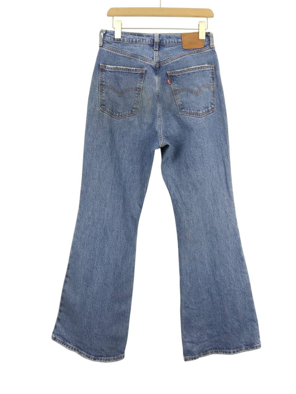 Levi's Levis Big E 70's High Flare Denim Jeans Size US 28 / EU 44 - 3 Thumbnail
