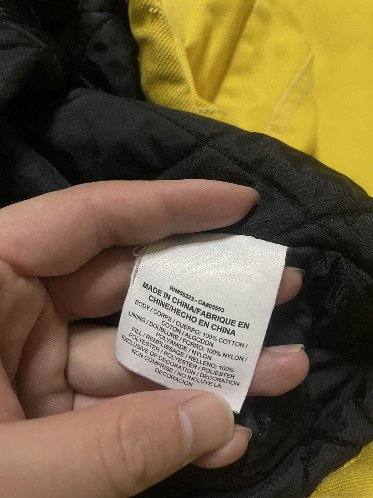Nike × Supreme Supreme nike double zip Quilted Work jacket mustard Size US XL / EU 56 / 4 - 4 Thumbnail