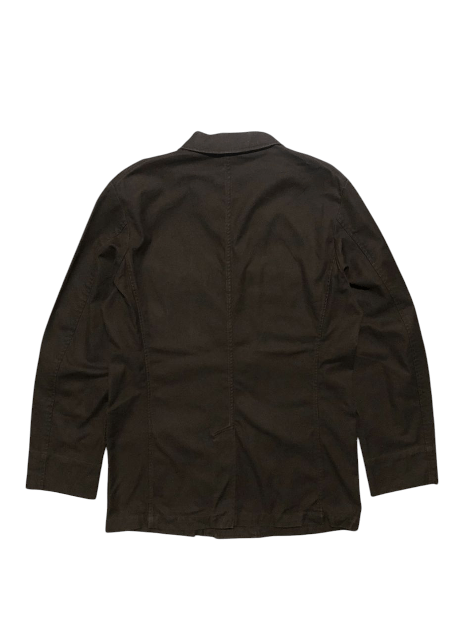 Japanese Brand Japanese Brand On Board Denim Work Jacket Brown Size US M / EU 48-50 / 2 - 2 Thumbnail