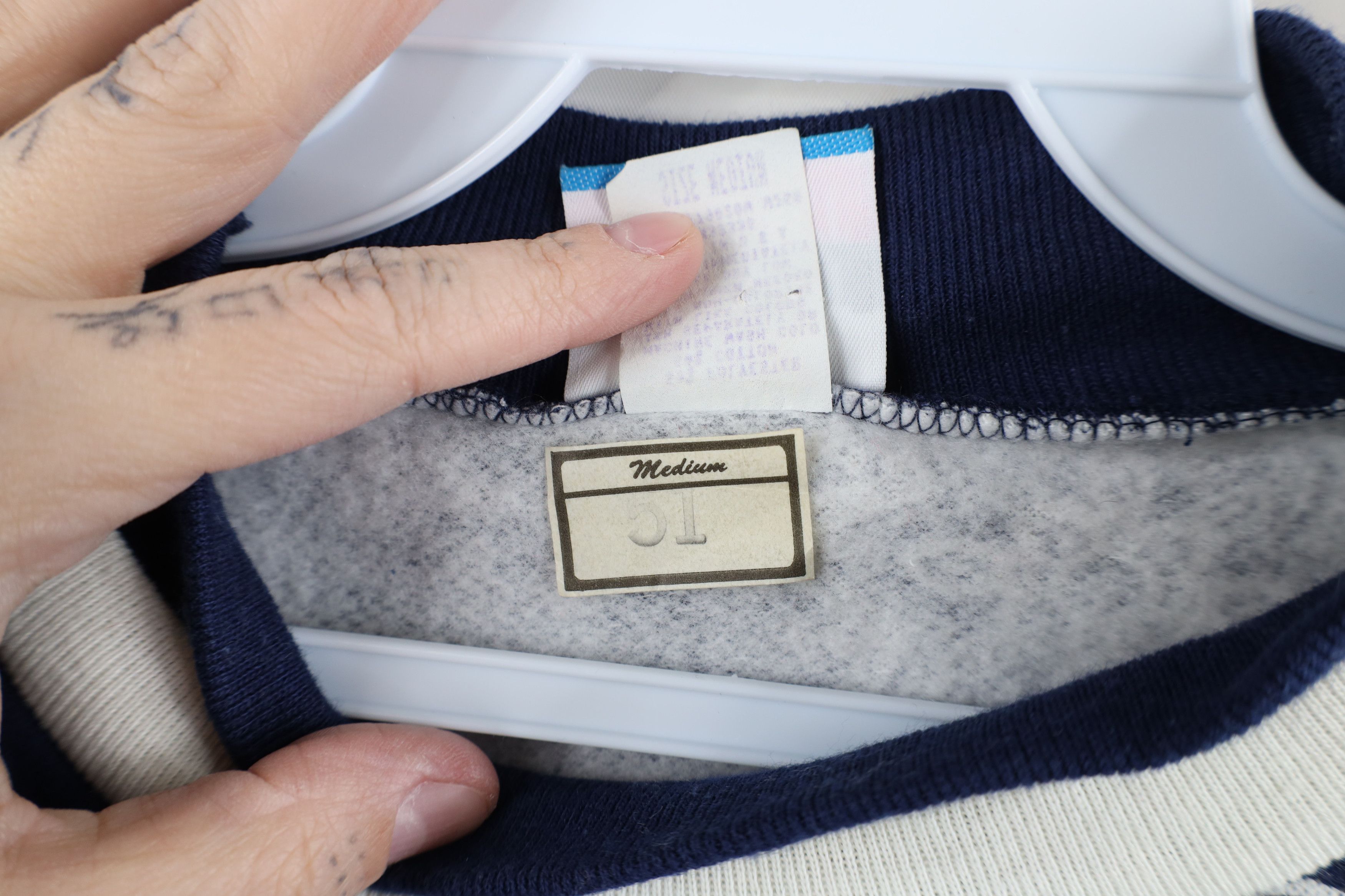 Vintage Deadstock Vintage 90s Streetwear Crewneck Sweatshirt USA Size M / US 6-8 / IT 42-44 - 11 Thumbnail