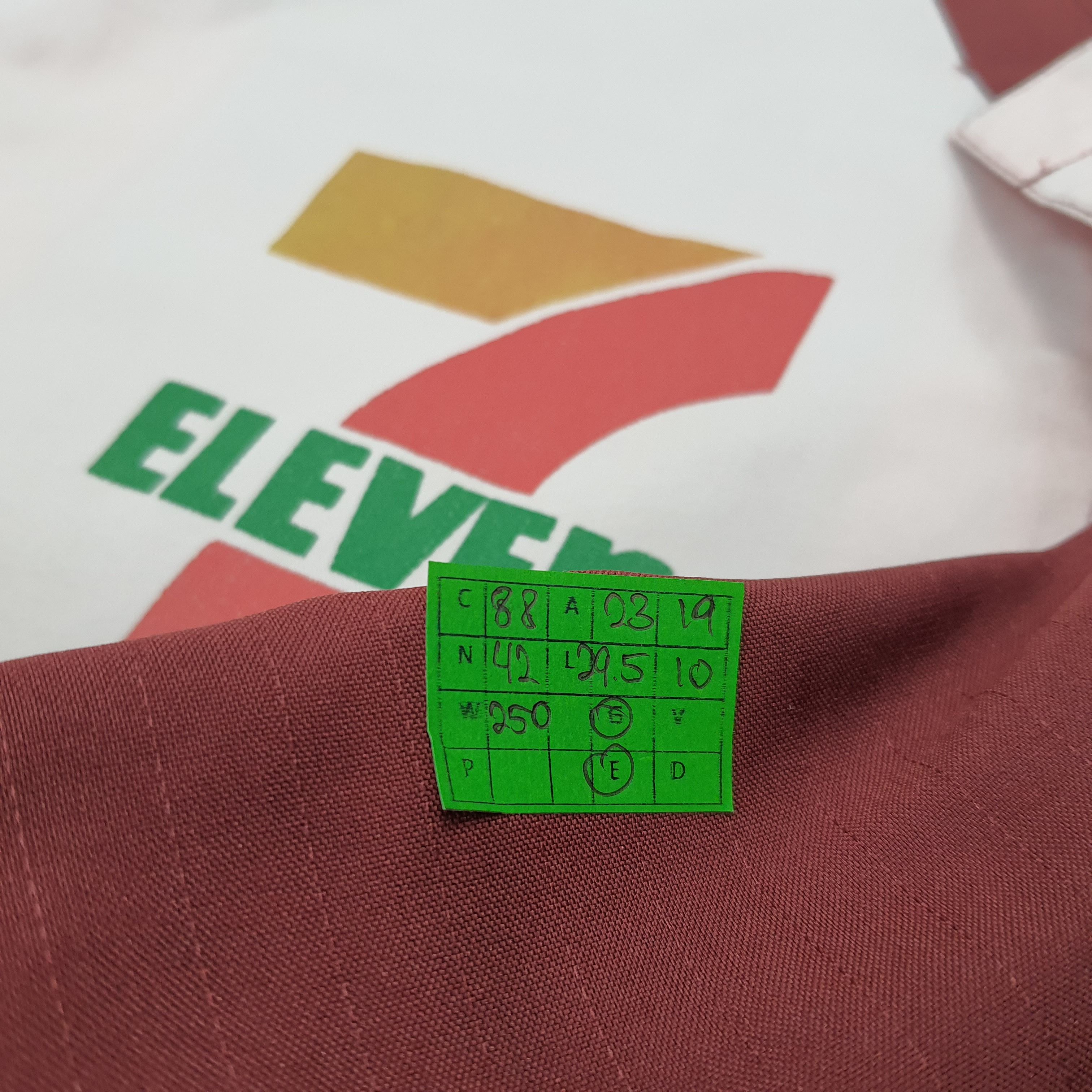 Japanese Brand Vintage 7 Eleven Japan Staff Uniform Workwear Jacket Size US L / EU 52-54 / 3 - 8 Thumbnail