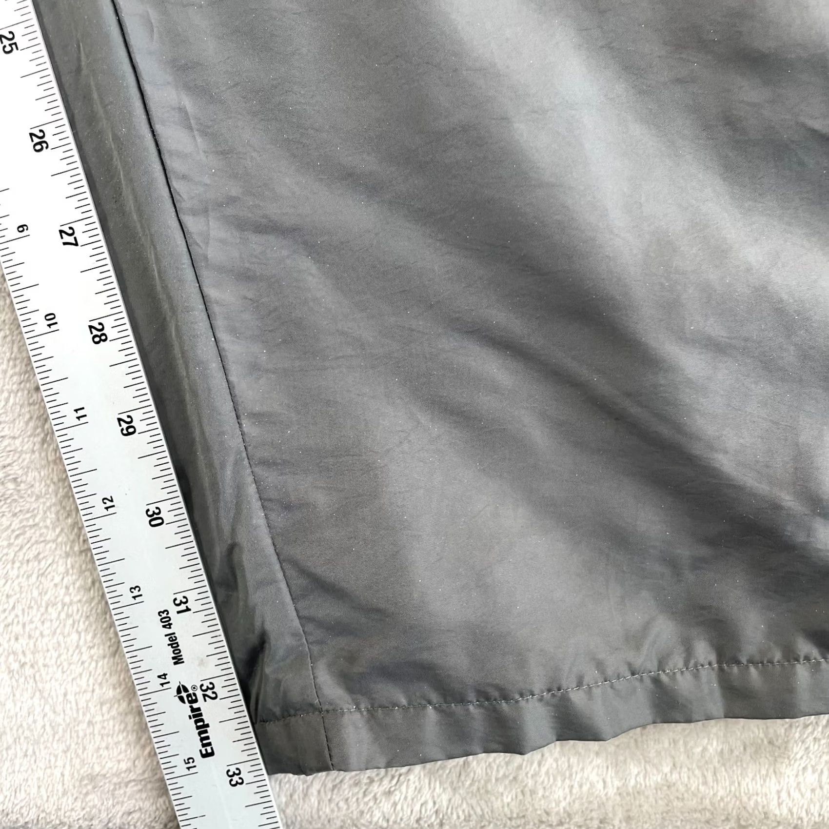 Gap Gap Track Pants Men 2XL Grey Nylon Baggy Windbreaker Raver Gorpcore Ankle Zip Size US 39 - 7 Thumbnail