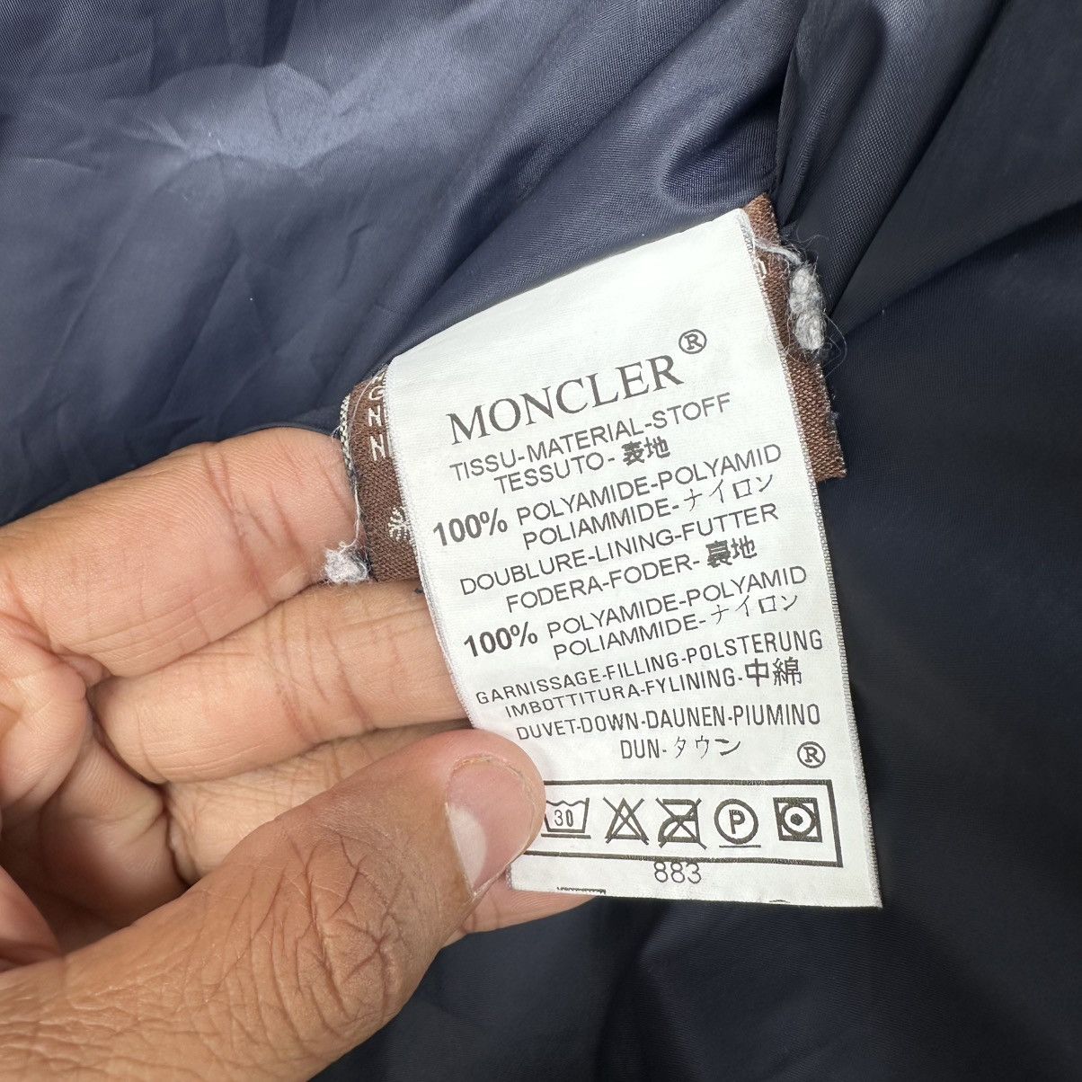 Moncler Moncler Tweed Puffer Jacket Size M / US 6-8 / IT 42-44 - 12 Thumbnail