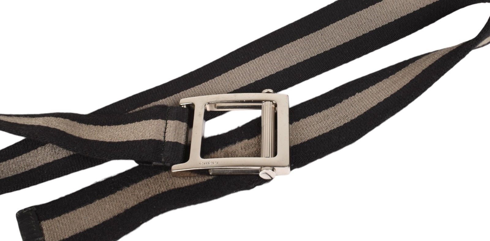 Gucci Gucci Men Belt Adjustable Striped Size 95/Medium, S1432 Size 38 - 7 Thumbnail