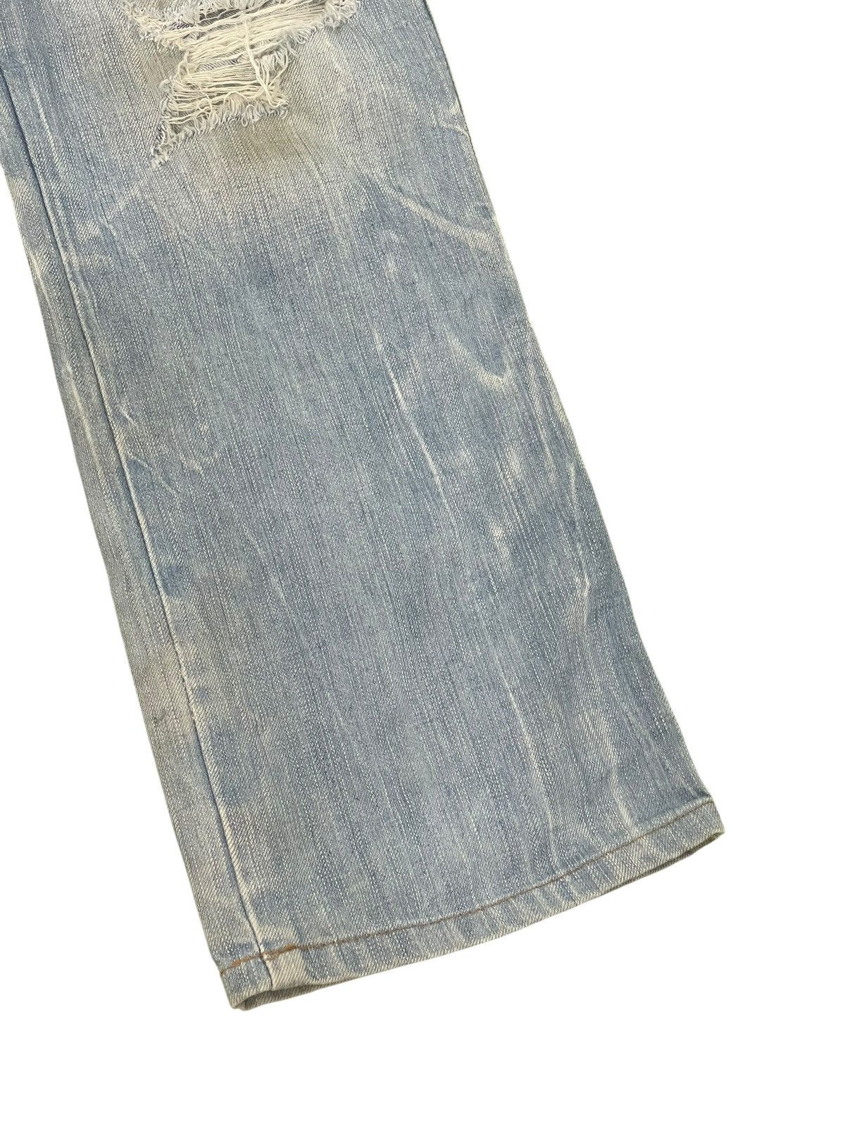 Hysteric Glamour Distress Jeans Edwin Japan Faded Regular Straight 2🟦5 Size US 31 - 3 Thumbnail