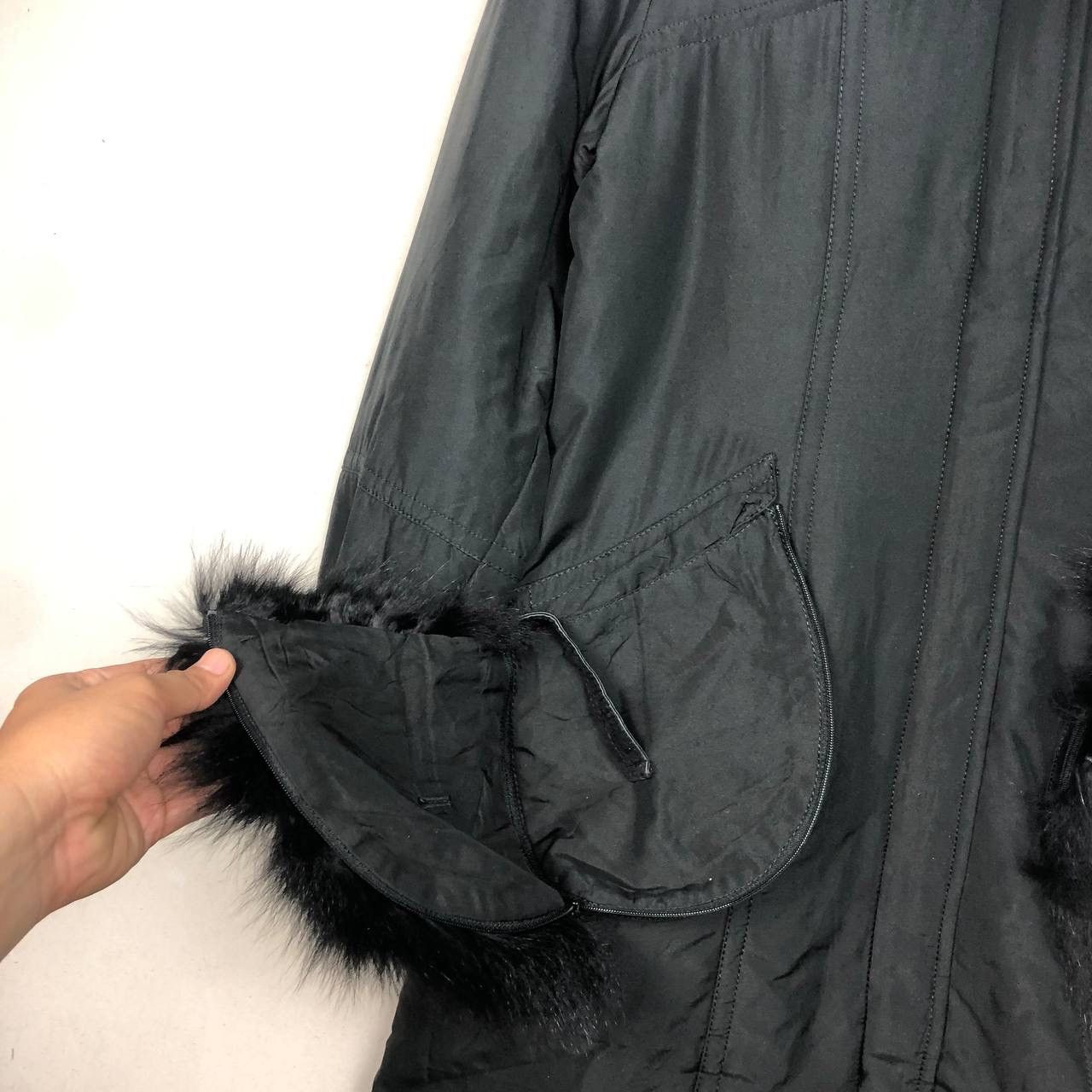 Designer × Japanese Brand × Le Grande Bleu (L.G.B.) Vintage Avant Garde Designer Black Long Jacket Size US M / EU 48-50 / 2 - 5 Thumbnail