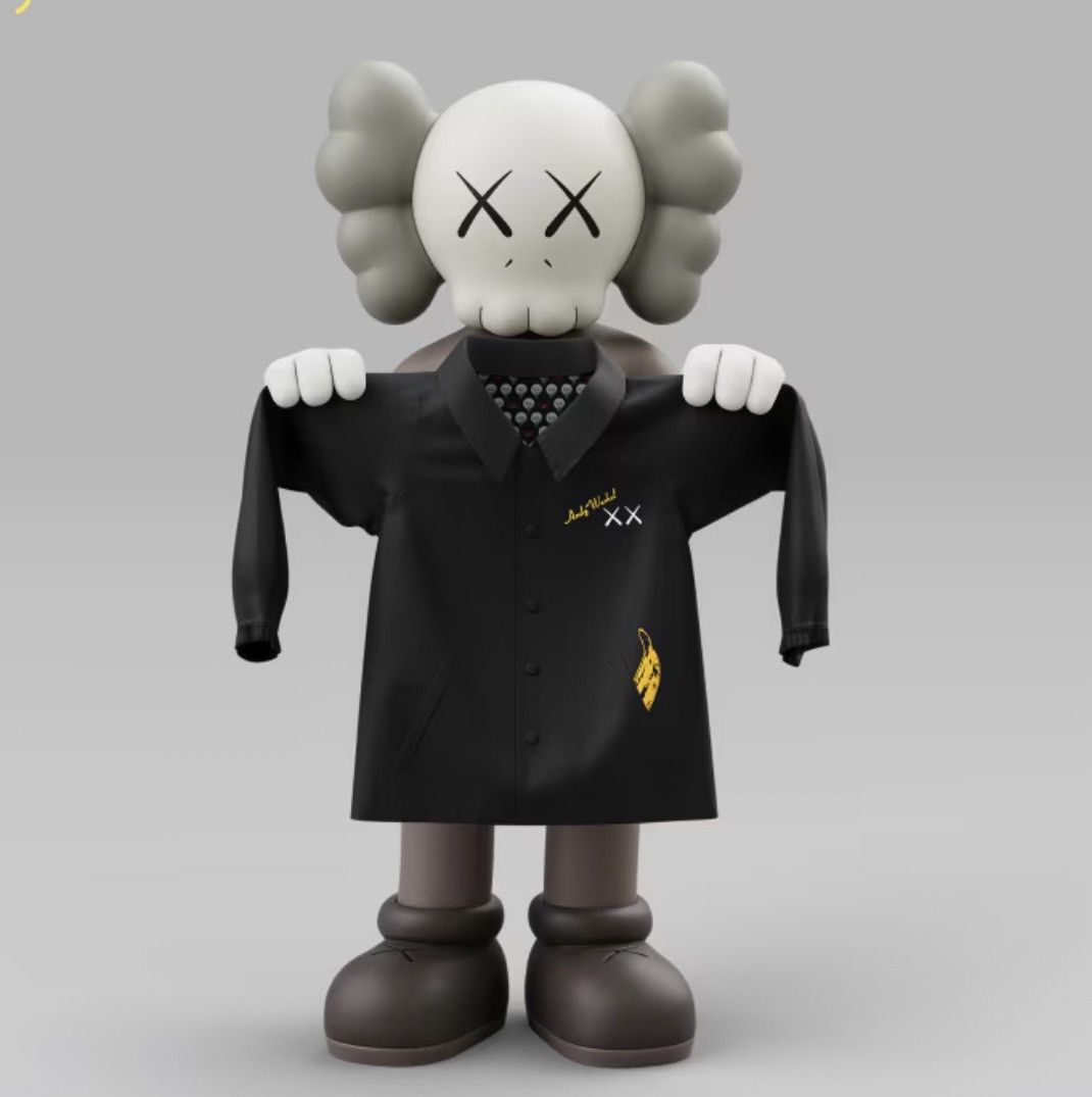 Andy Warhol × Kaws × Uniqlo KAWS + Warhol Coach Jacket Black Size US L / EU 52-54 / 3 - 7 Thumbnail