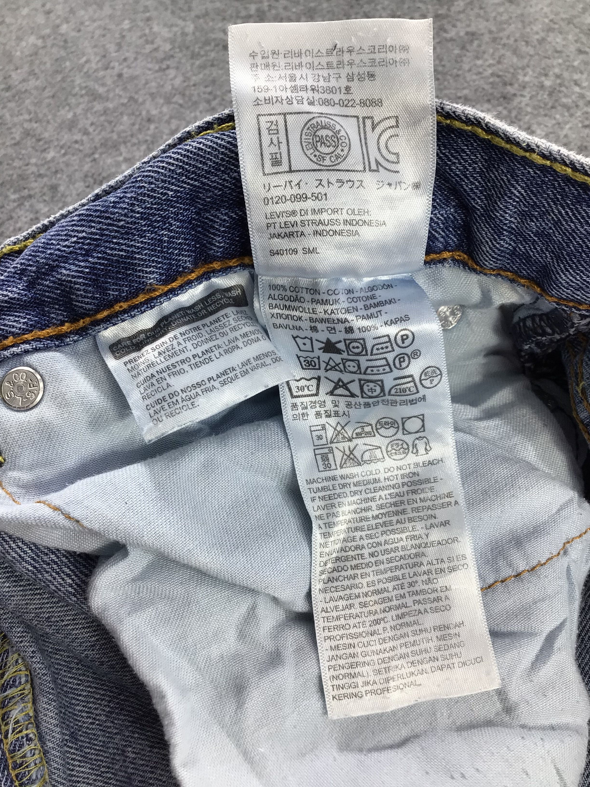Levi's Vintage Levis 505 Jeans-J873 Size US 37 - 12 Thumbnail