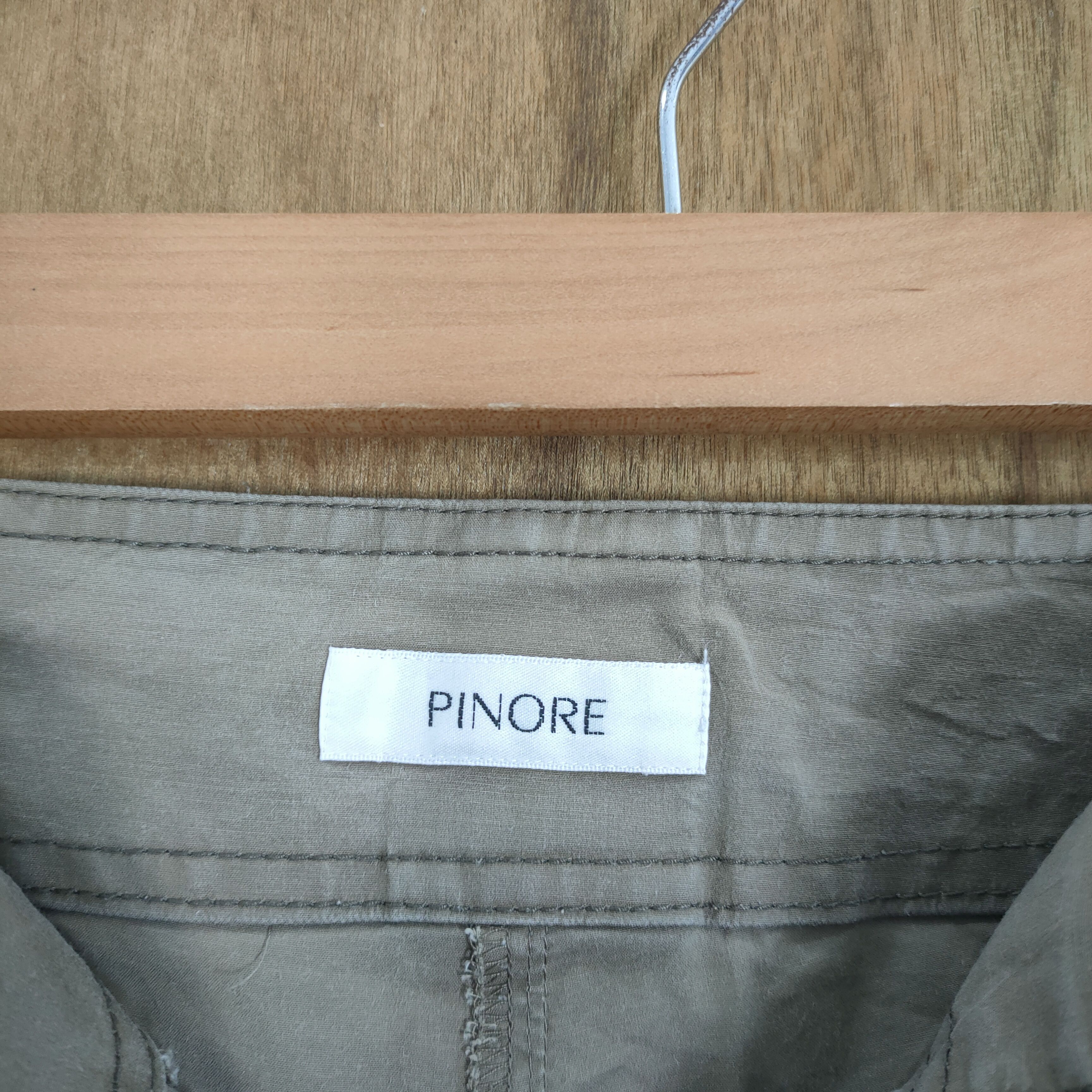 Japanese Brand VINTAGE PINORE BROWN FLARED WOMAN CARGO PANTS Size US 29 - 11 Thumbnail
