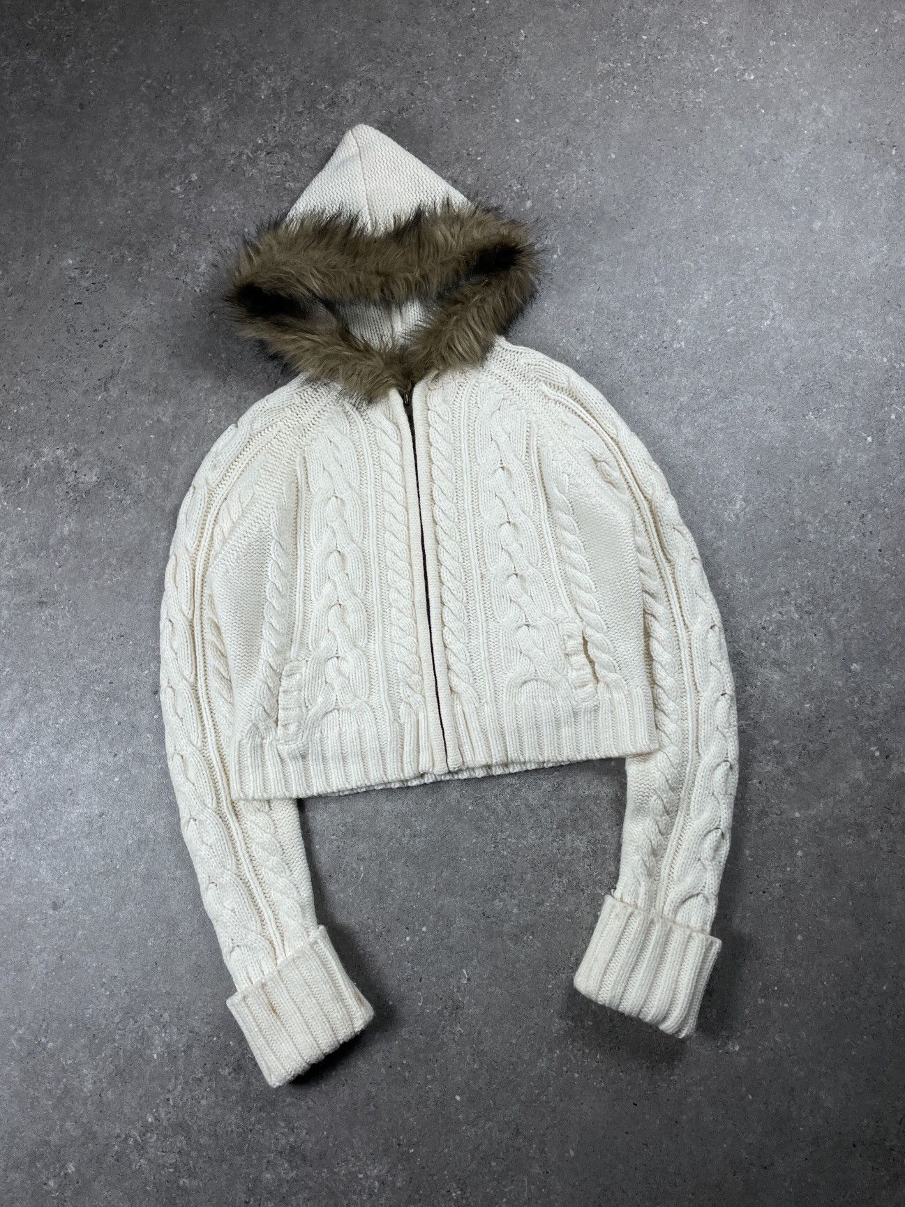 If Six Was Nine Vintage sweater Japanese Fur Hood Hoodie Ifsixwasnine Style Size L / US 10 / IT 46 - 1 Thumbnail