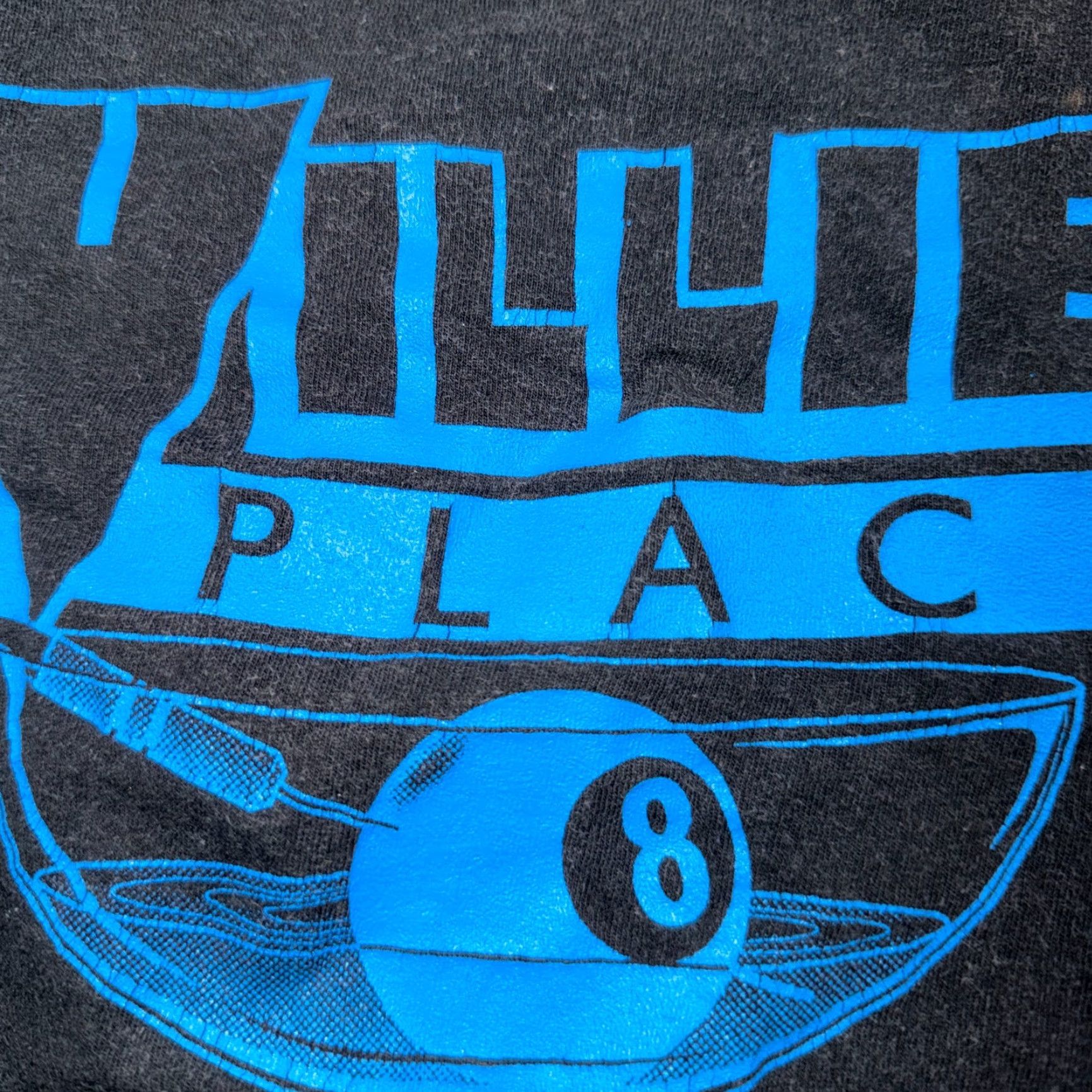 Vintage VINTAGE Willies Place T Shirt Willie Nelson Music Bar Promo Rare 1980s Texas Black Crew Neck Short Sleeve Men S Vintage Graphic Print 70s 80s 90s Size US S / EU 44-46 / 1 - 3 Thumbnail