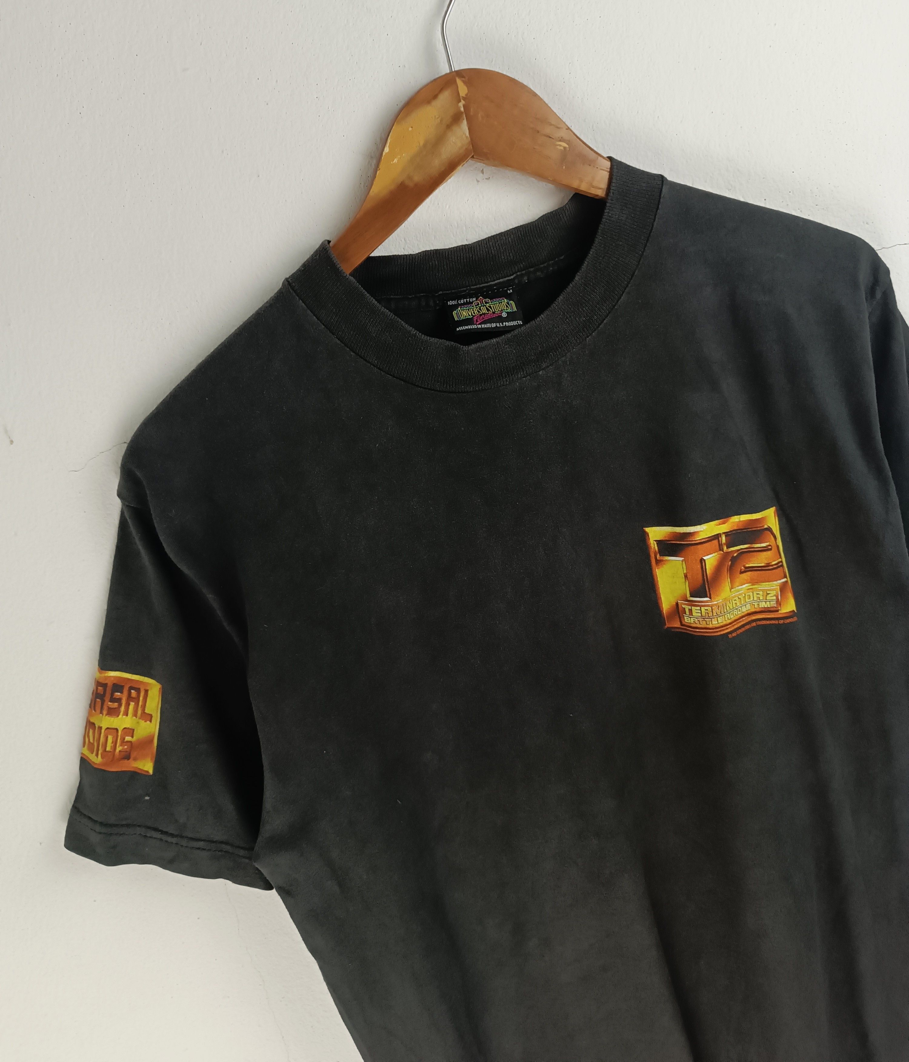Vintage VINTAGE 90'S TERMINATOR 2 BATTLE ACROSS TIME FADED VERY RARE Size US M / EU 48-50 / 2 - 13 Thumbnail