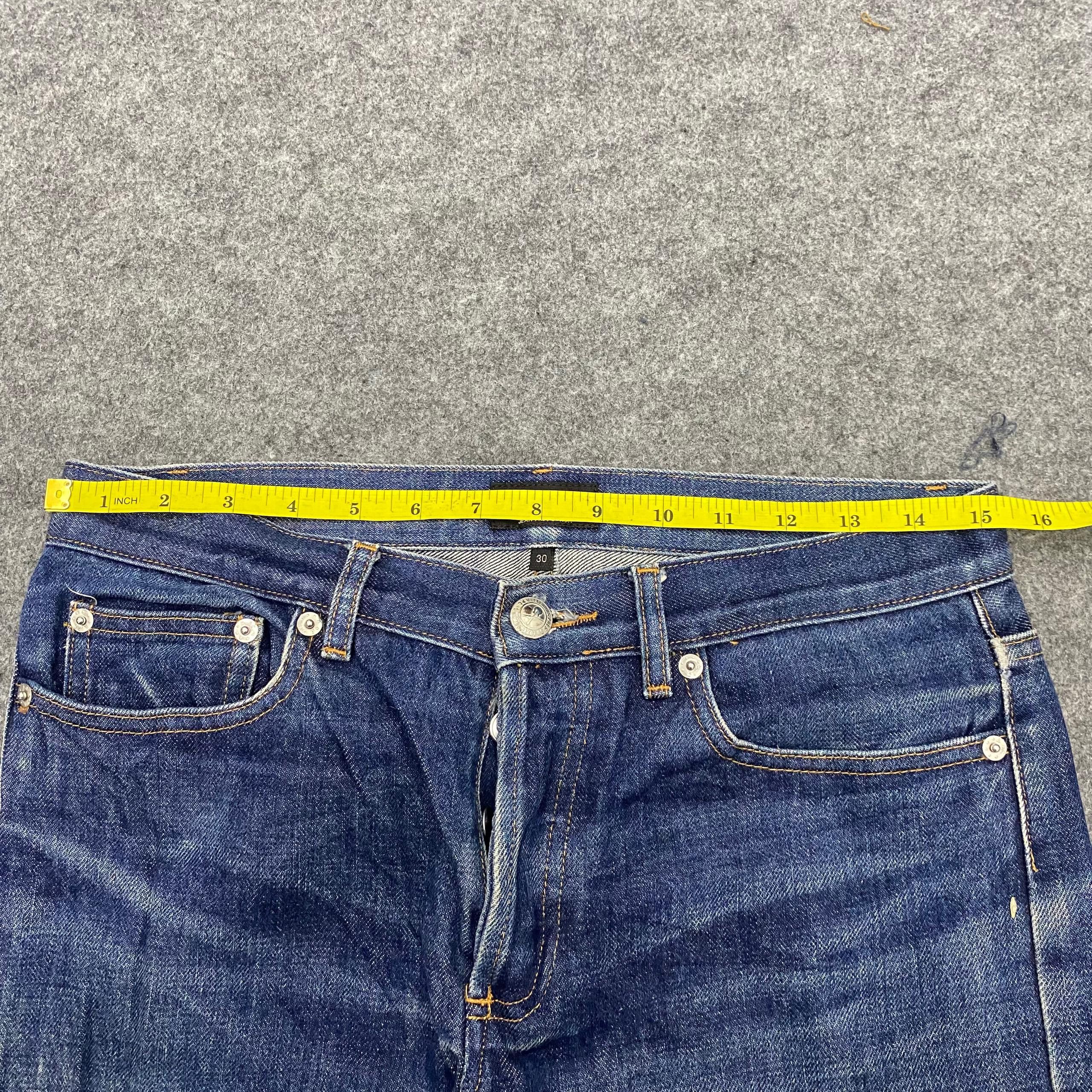 A.P.C. 💥Best Offer💥Vintage Apc Distressed Denim Size US 31 - 4 Thumbnail