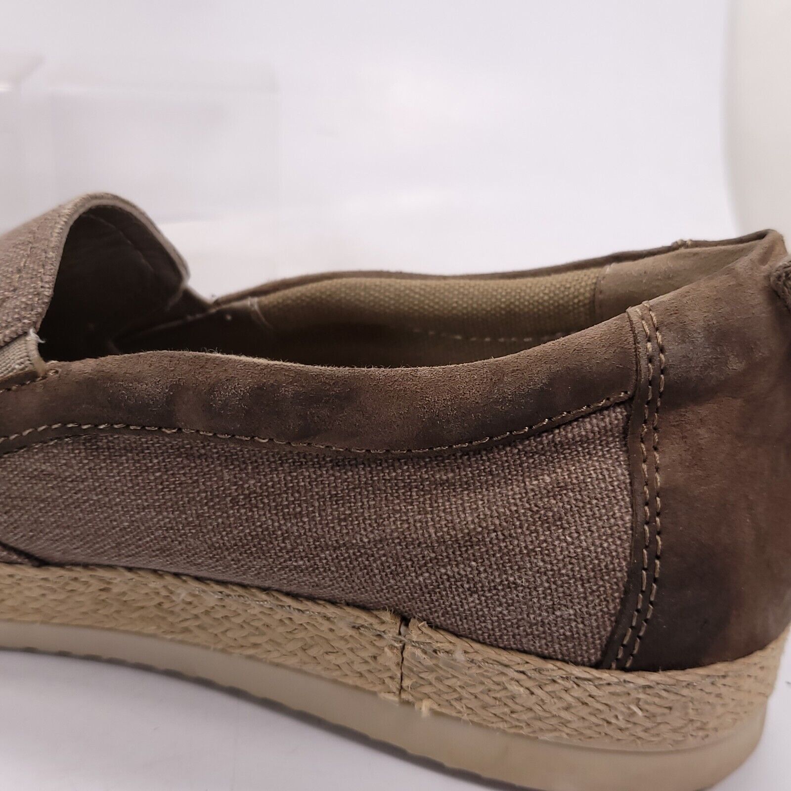 Geox Goex Espadrilles Flat Womens Size 10 40 U52B7B Brown Beige Size US 10 / IT 40 - 11 Thumbnail