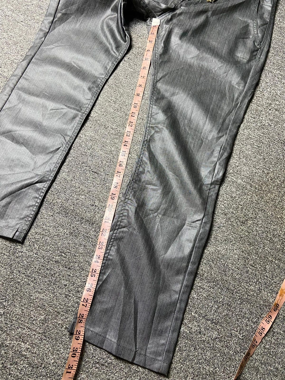 Morgan Homme Vintage MORGAN HOMME Cowhide Leather Pants (140) Size US 33 - 10 Thumbnail