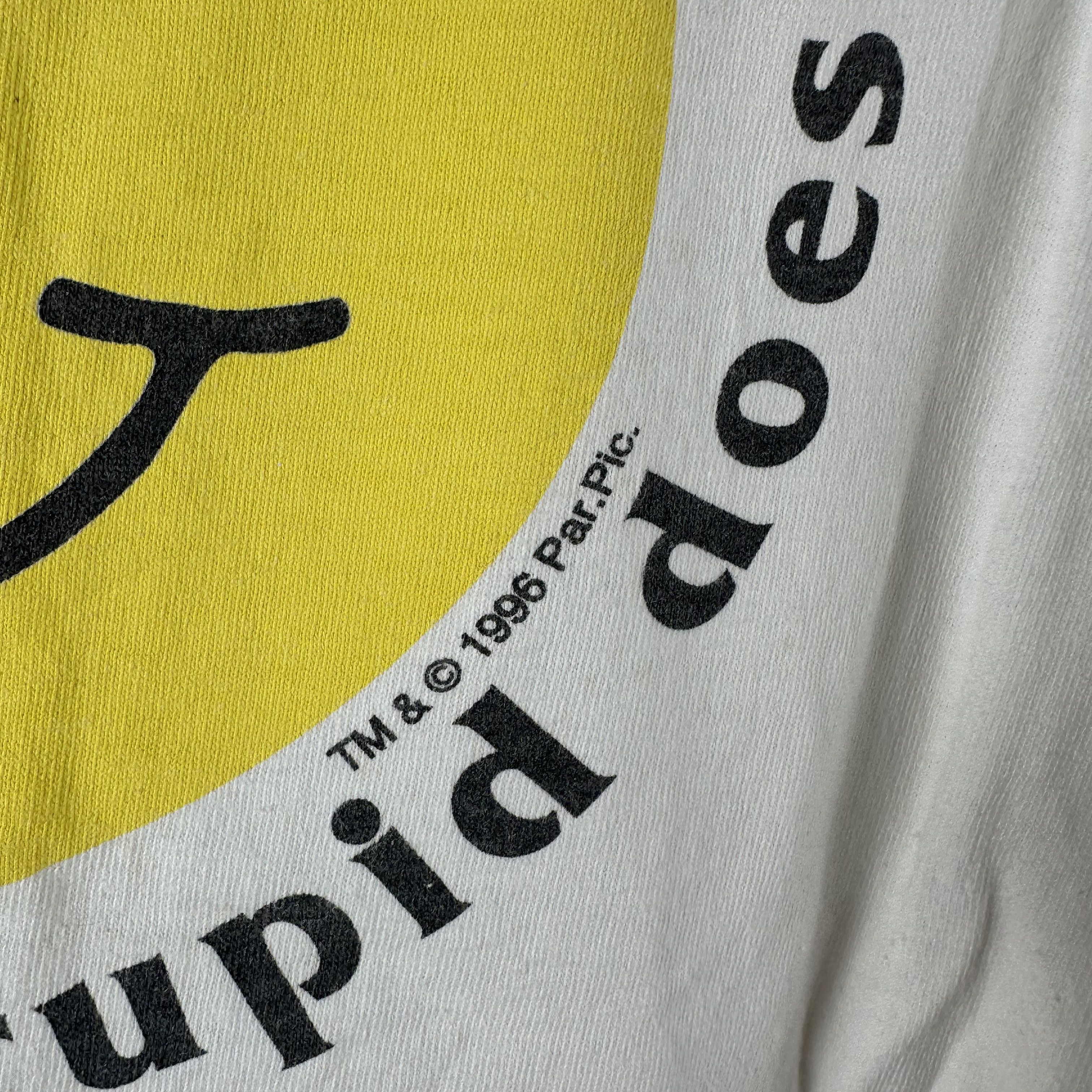 Vintage 1996 Bubba Gump Forrest Gump Stupid is as Stupid Does Tee Size US L / EU 52-54 / 3 - 4 Thumbnail