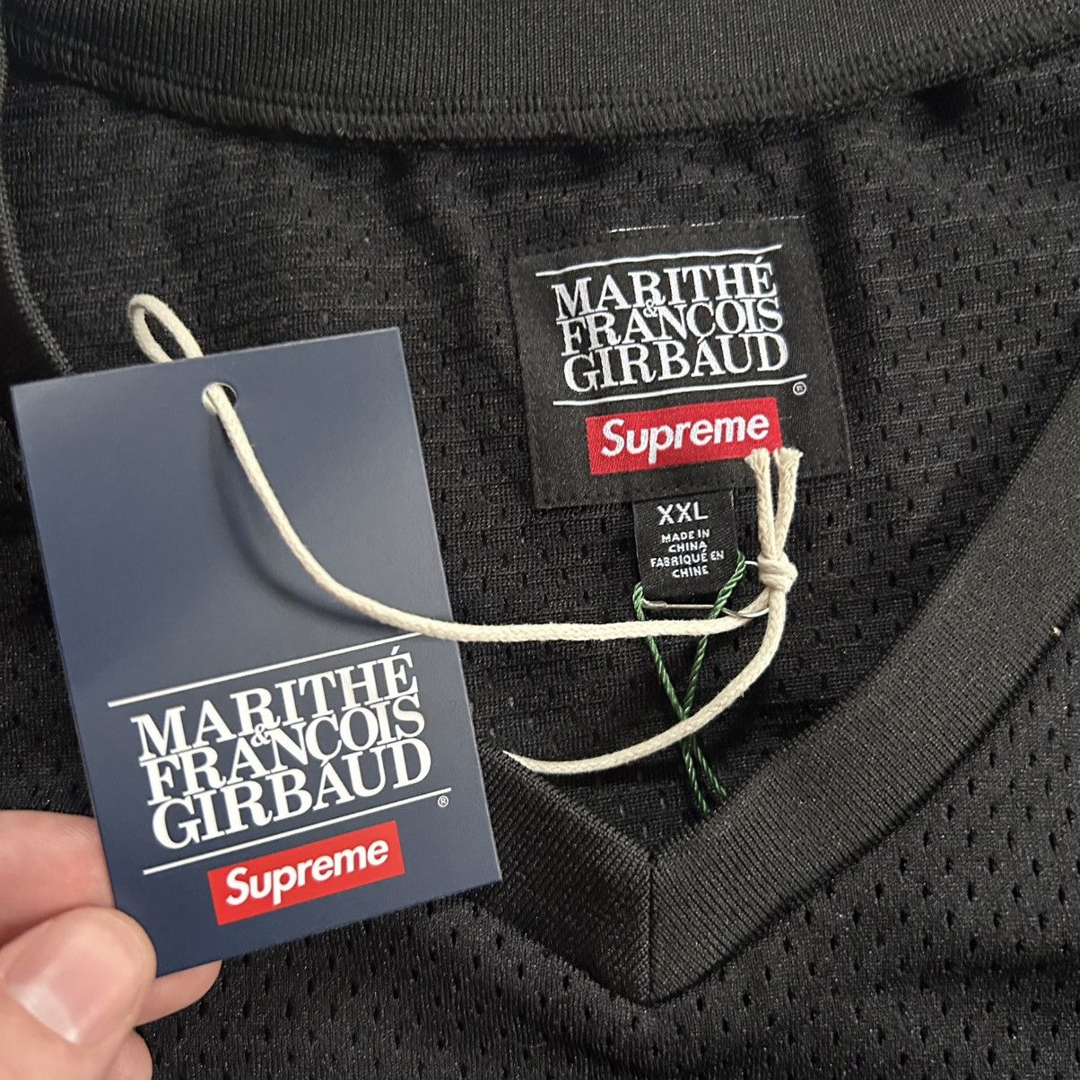 Supreme MARiTHÉ + FRANÇOiS GiRBAUD POLYMESH iCE HOCKEY JERSEY BLACK Size US XXL / EU 58 / 5 - 3 Thumbnail