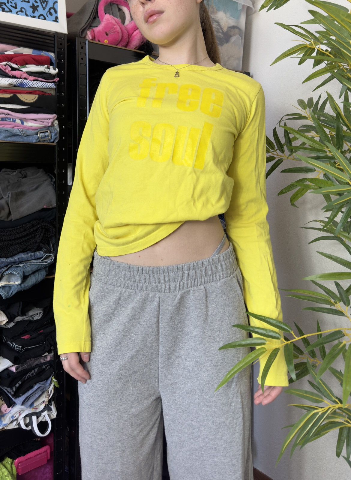 Vintage VINTAGE FREESOUL Y2K LONG SLEEVE Size M / US 6-8 / IT 42-44 - 1 Thumbnail