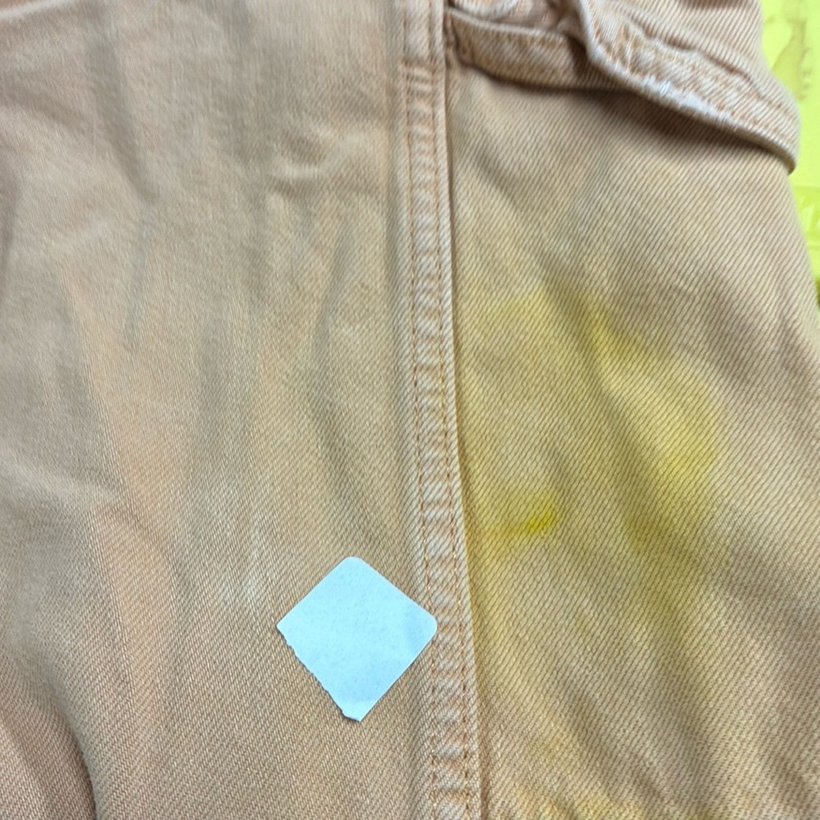 Hudson RTR sz 27 / 4 Hudson Orange Cargo Pants high rise creamsicle Size 27" / US 4 / IT 40 - 7 Thumbnail
