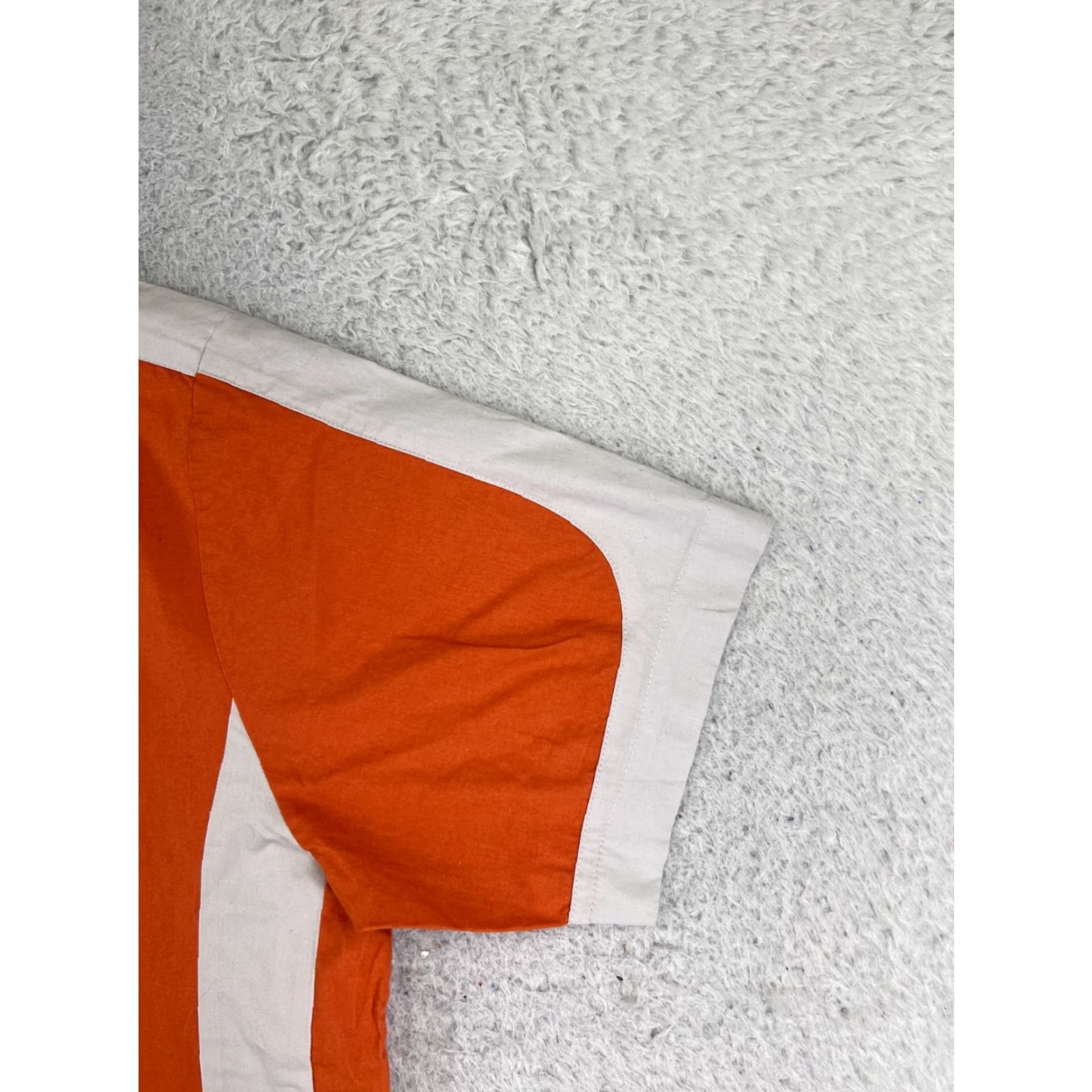 Vintage Maui and Sons Shirt Adult Large Orange Gray Bowling Style Button Up Short Sleeve Mens Casual Shirt Size US L / EU 52-54 / 3 - 2 Thumbnail