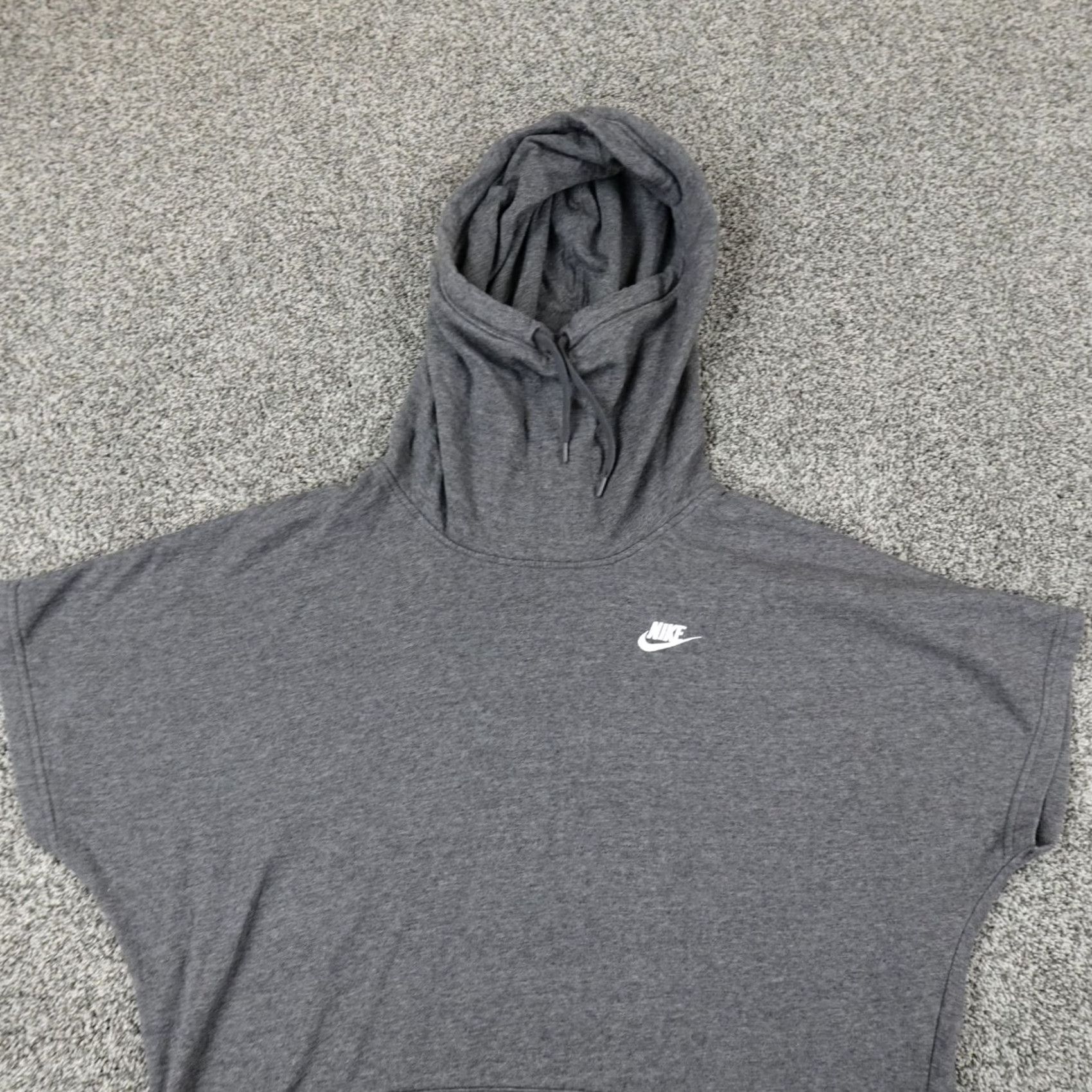 Nike Nike Sweater Mens Small Gray Swoosh Outdoor Athletic Sweatshirt Hoodie Size US S / EU 44-46 / 1 - 3 Thumbnail