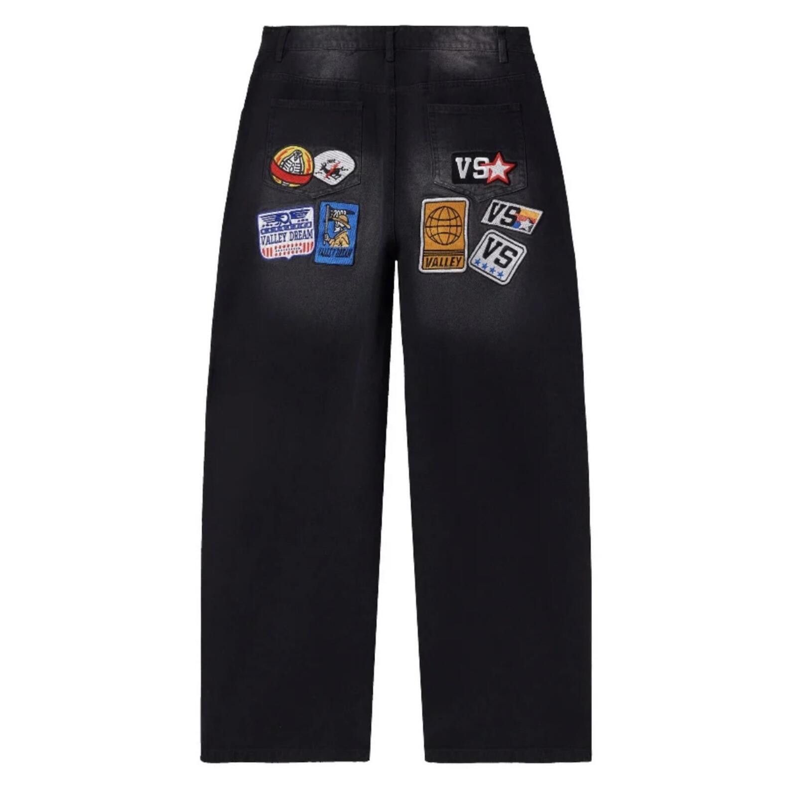 Other Vale Forever Black 1980’s Painter Jeans Size US 30 / EU 46 - 2 Thumbnail