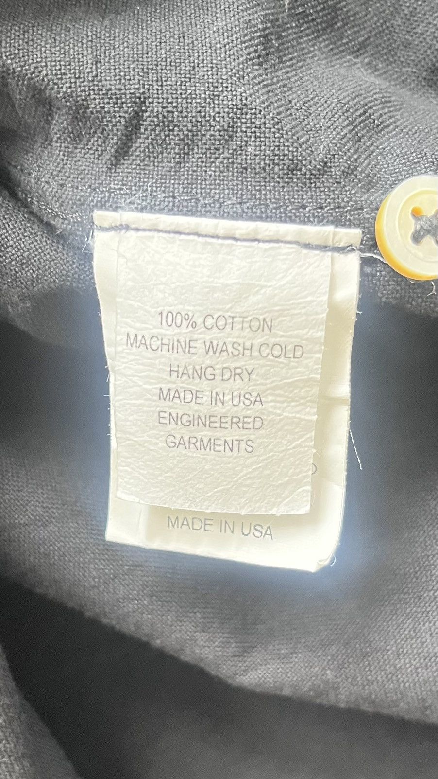 Engineered Garments Engineered Garments Black Shirt Size US L / EU 52-54 / 3 - 10 Thumbnail