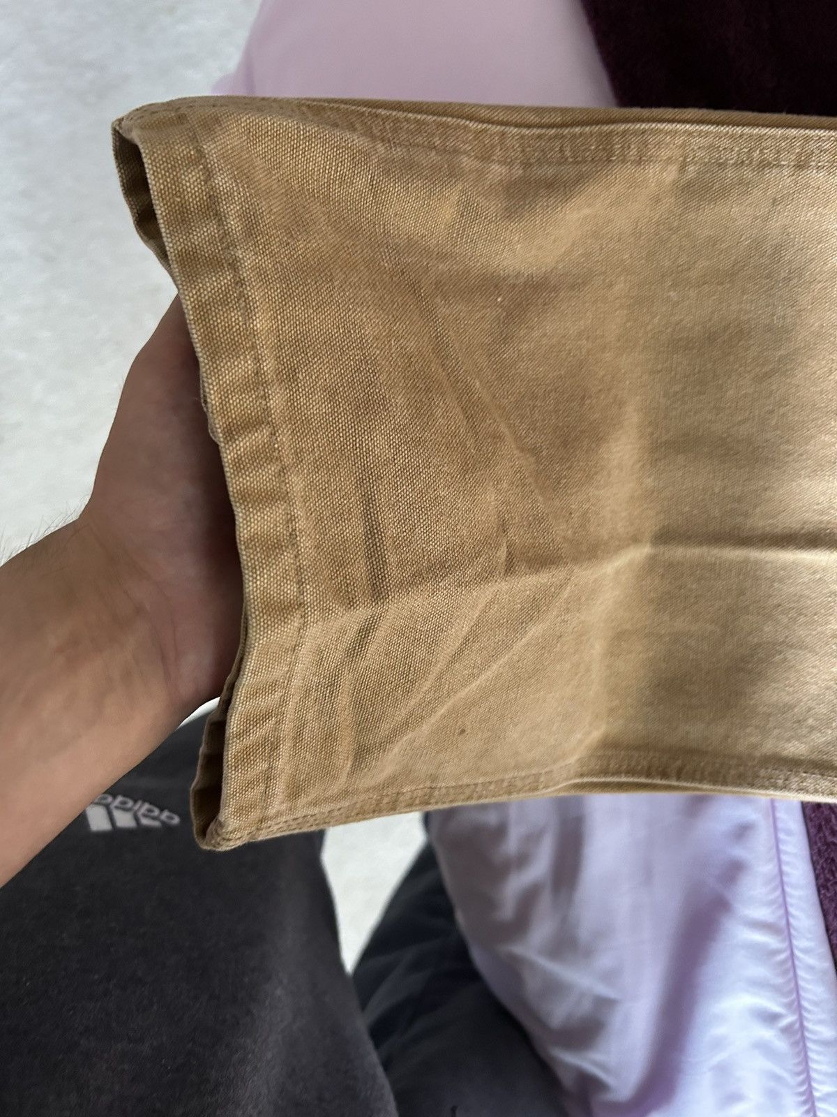 Carhartt Vintage 90s Carhartt Work Pants Brown 38x32 USA Made Size US 38 / EU 54 - 4 Thumbnail