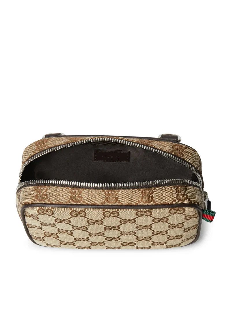 Gucci GUCCI Mini Beige/Ebony GG Canvas Shoulder Bag Size ONE SIZE - 4 Thumbnail